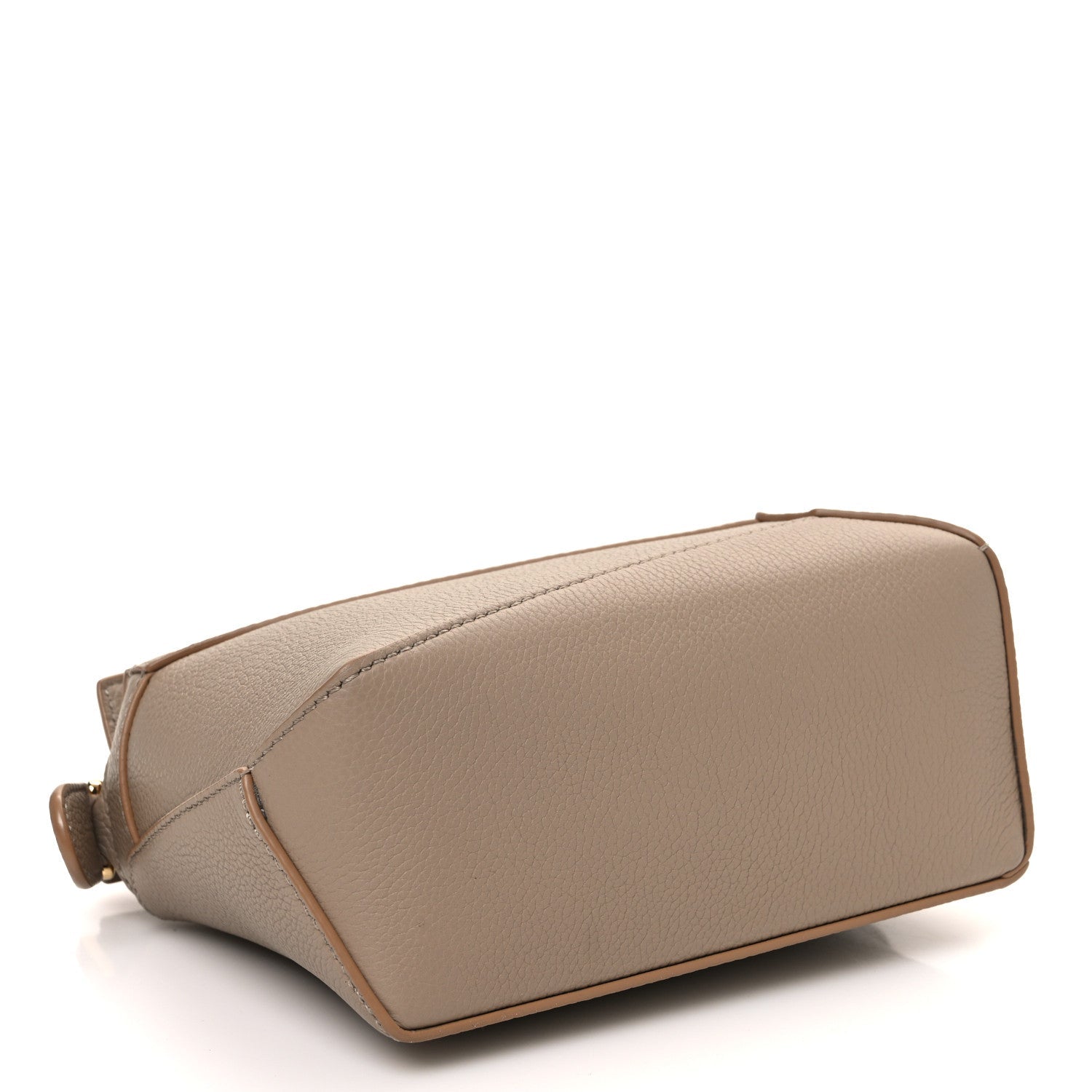 Calfskin Mini Puzzle Edge Bag Sand