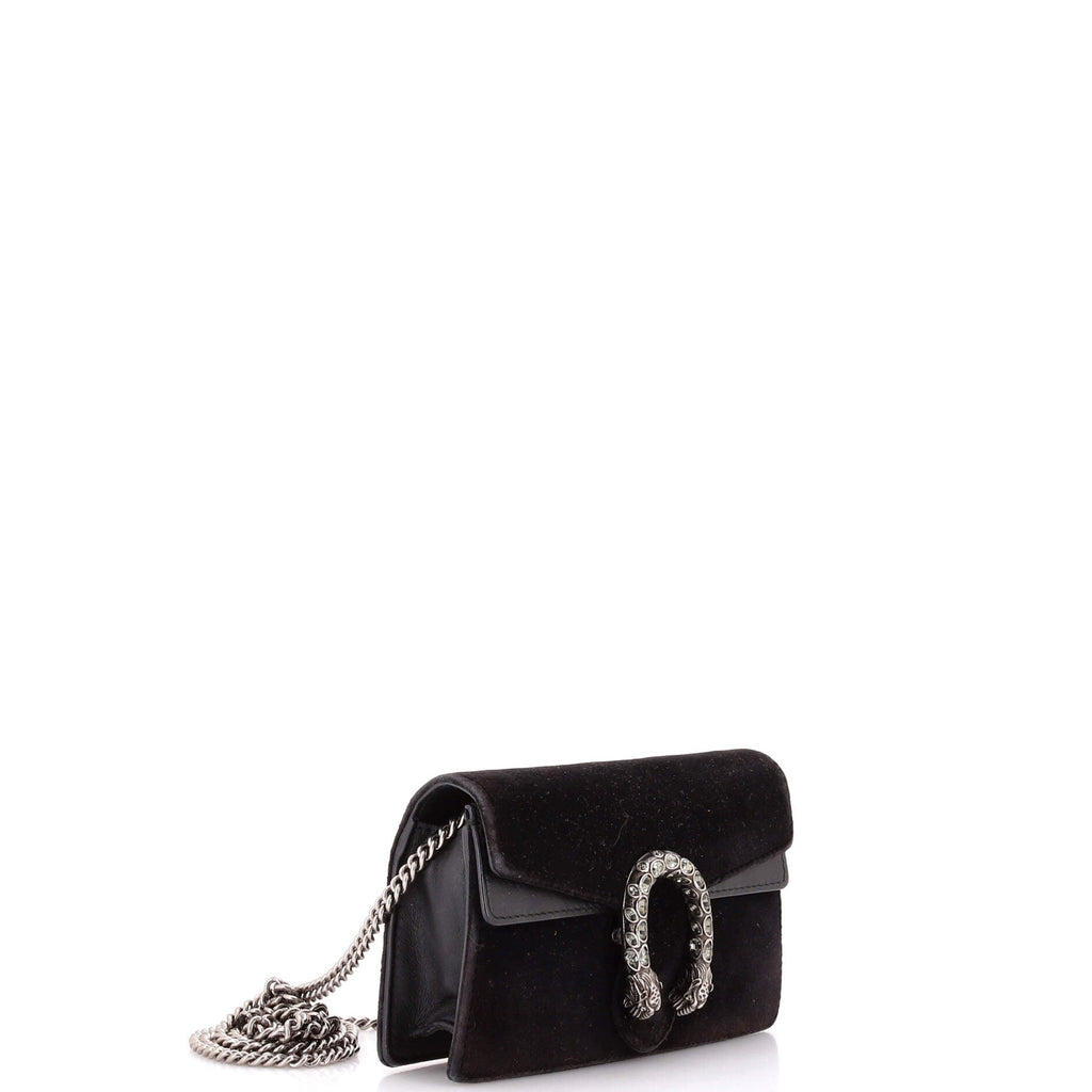 Dionysus Bag Velvet Super Mini