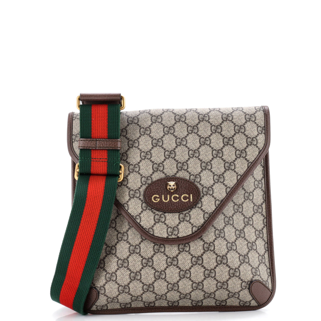 Neo Vintage Envelope Messenger GG Coated Canvas Medium