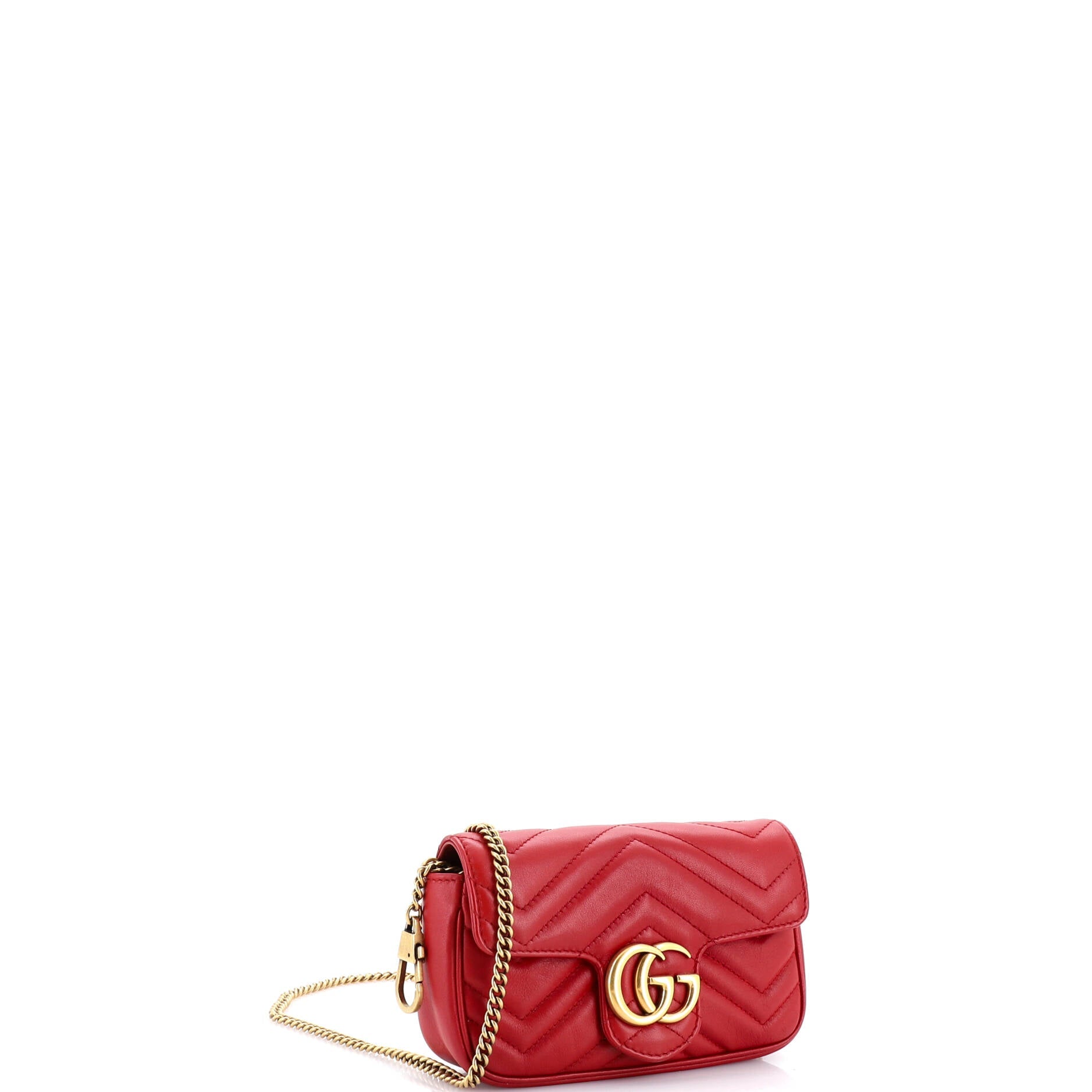 GG Marmont Flap Bag Matelasse Leather Super Mini
