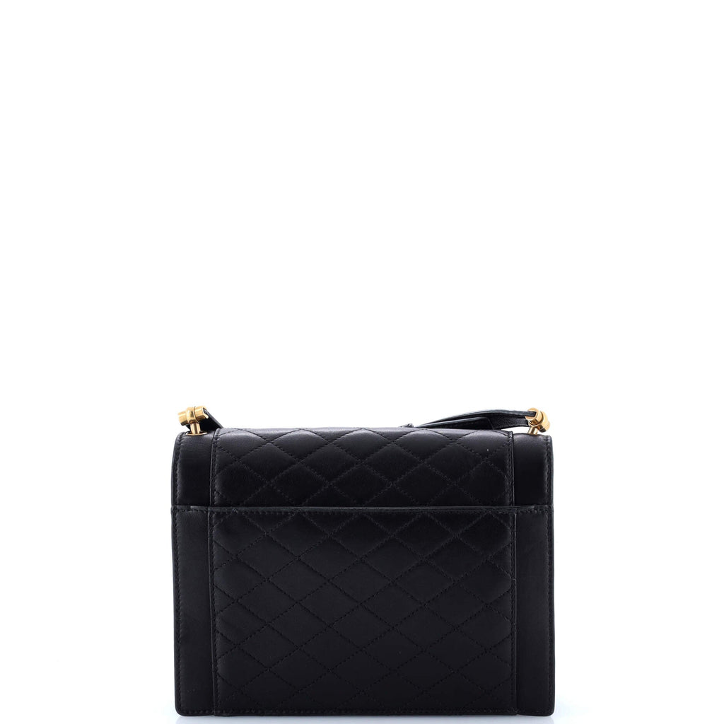 Gaby Envelope Satchel Quilted Leather Mini