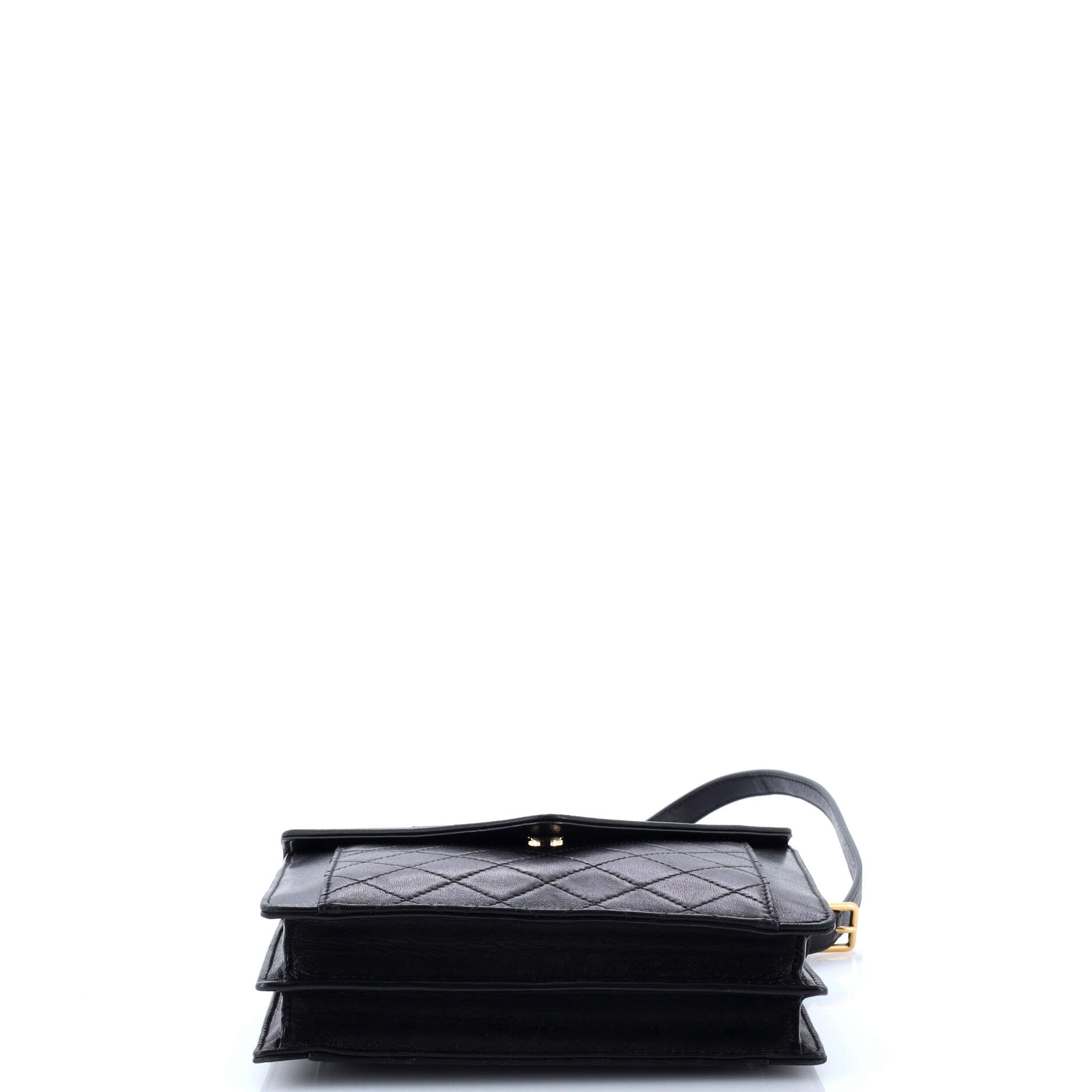Gaby Envelope Satchel Quilted Leather Mini