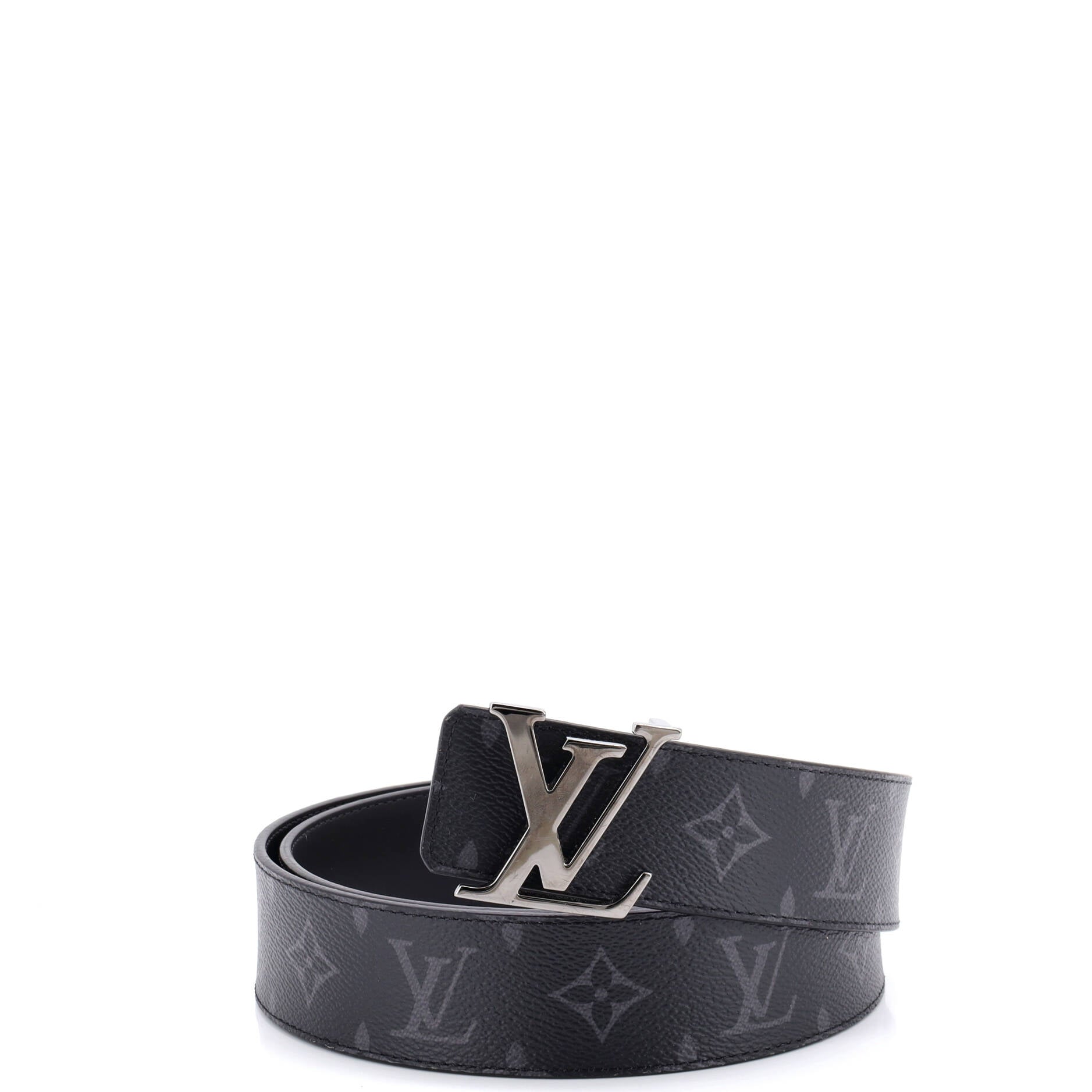 LV Initiales Reversible Belt Monogram Canvas and Leather Medium