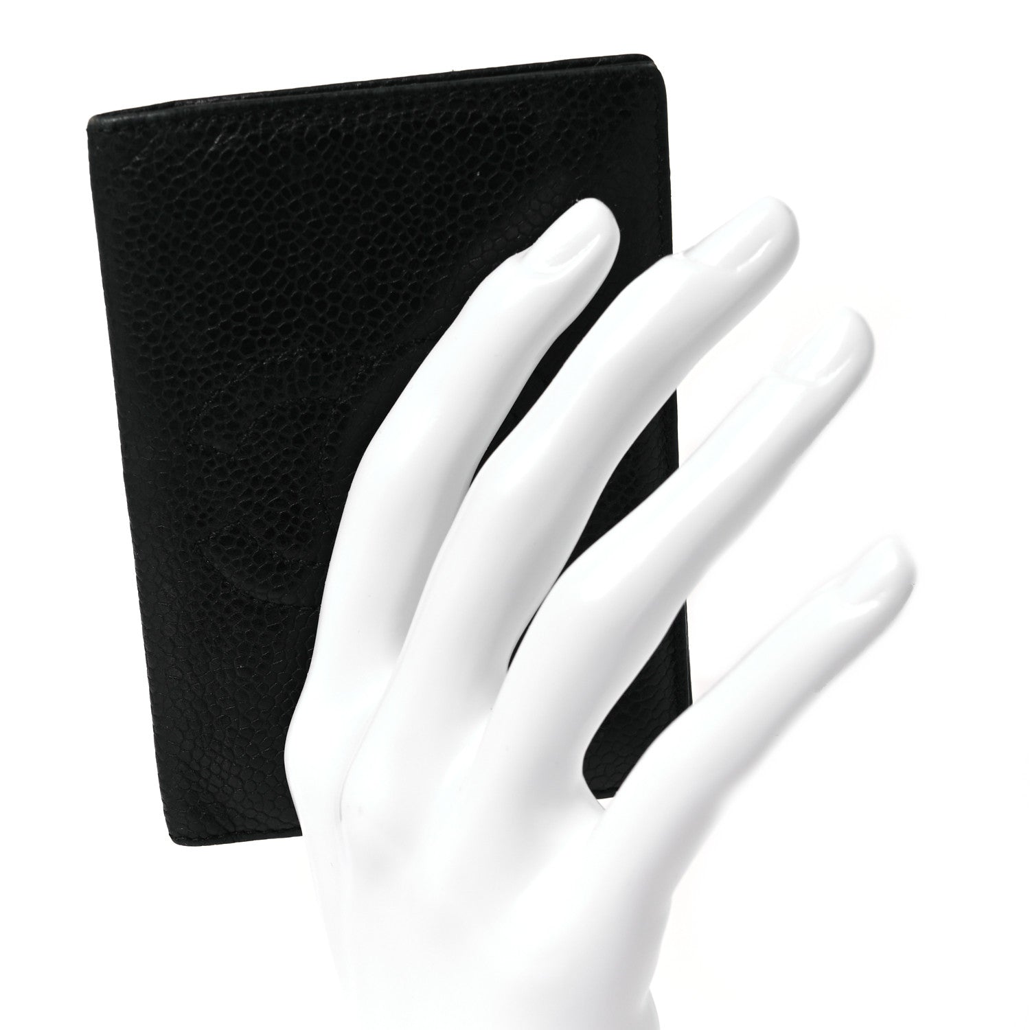 Caviar Timeless CC  Holder Wallet Black