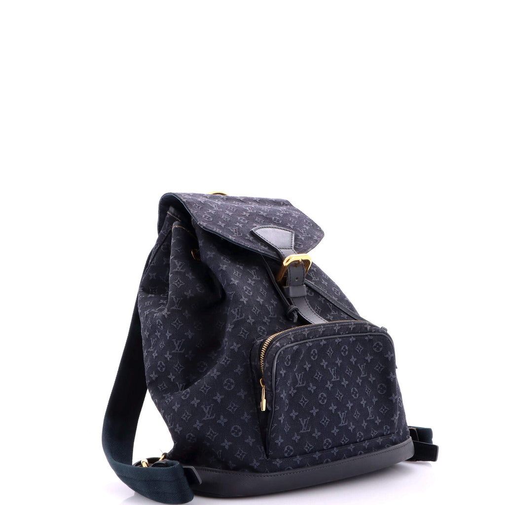 Vintage Montsouris Backpack Mini Lin GM