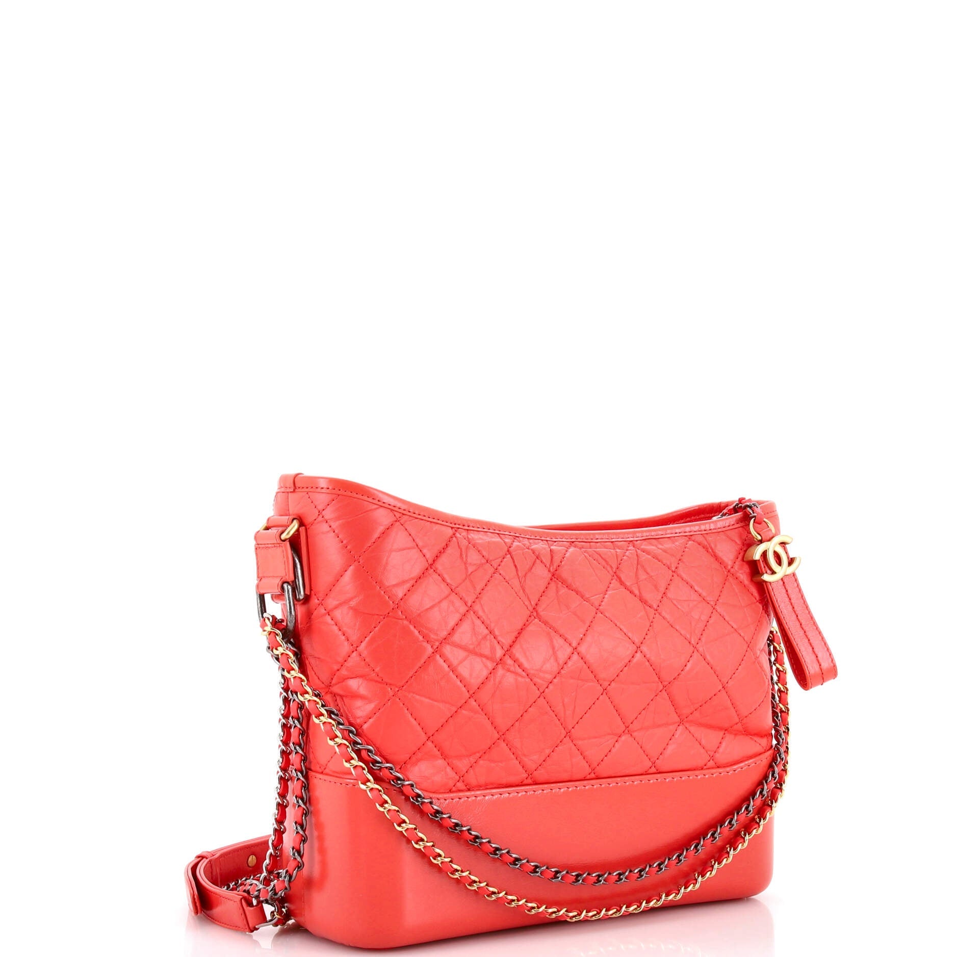 Gabrielle Hobo Quilted Aged Calfskin Medium