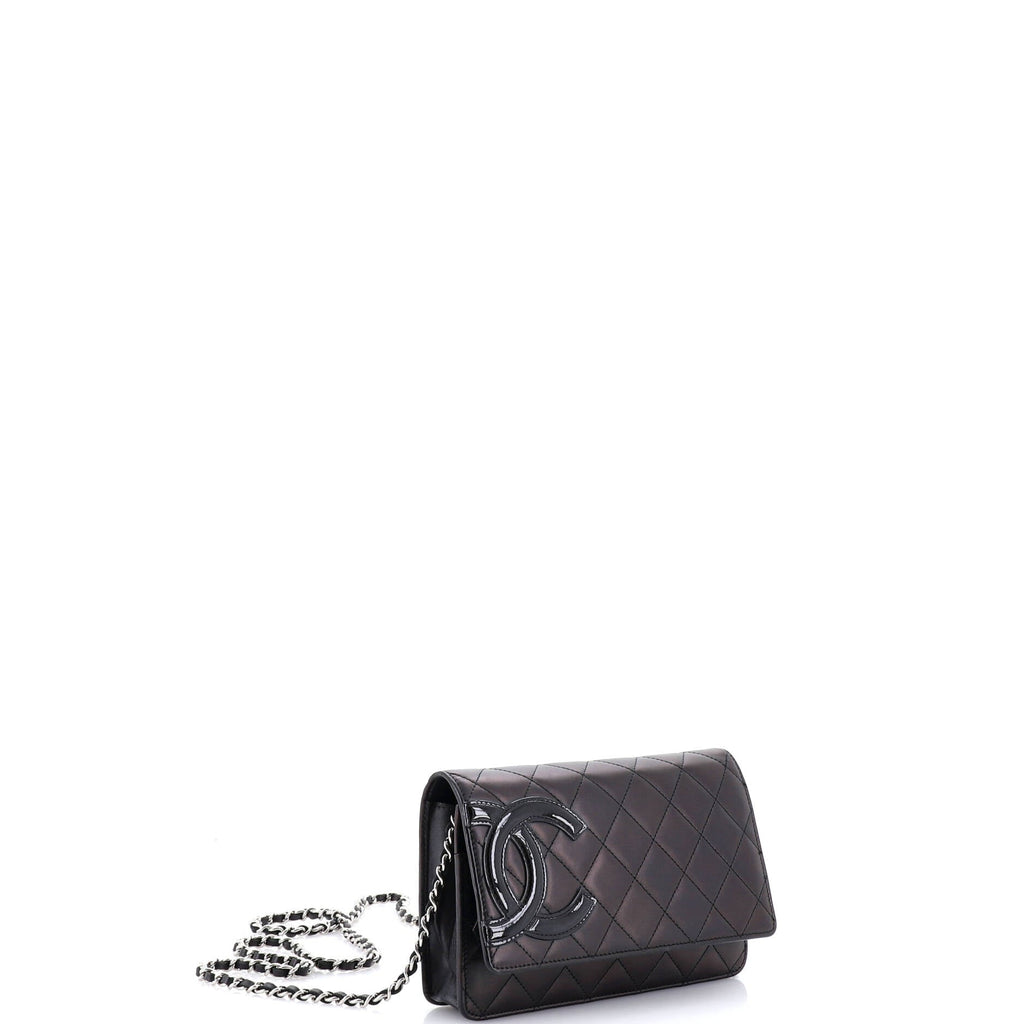 Cambon Wallet on Chain Quilted Leather