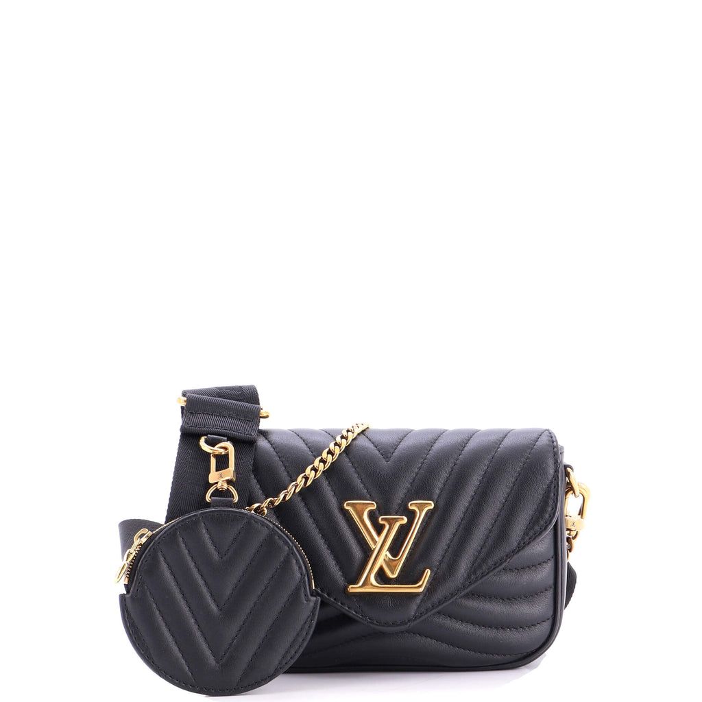 New Wave Multi Pochette Quilted Leather
