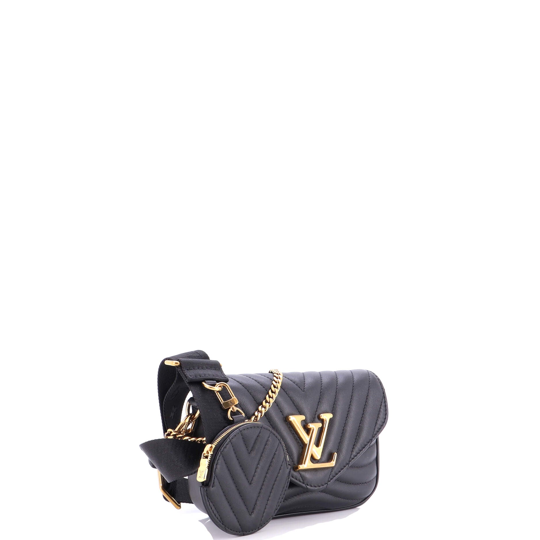 New Wave Multi Pochette Quilted Leather