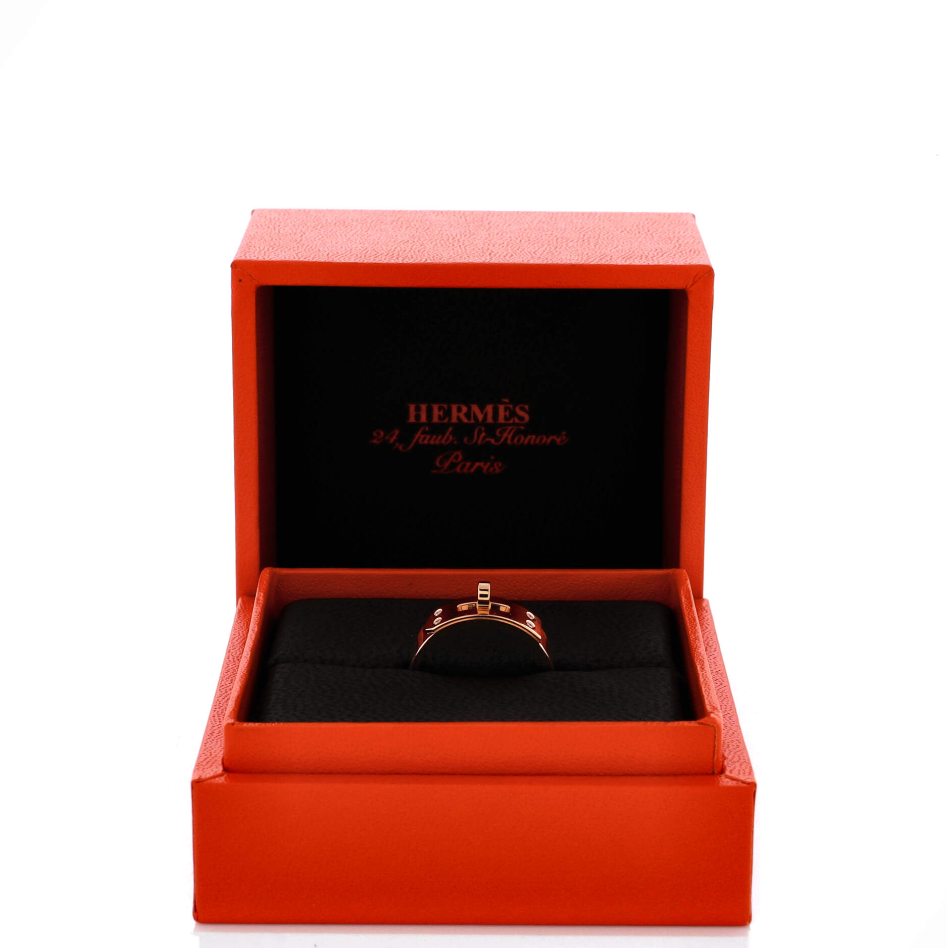 Kelly Ring 18K Rose Gold with Diamonds PM