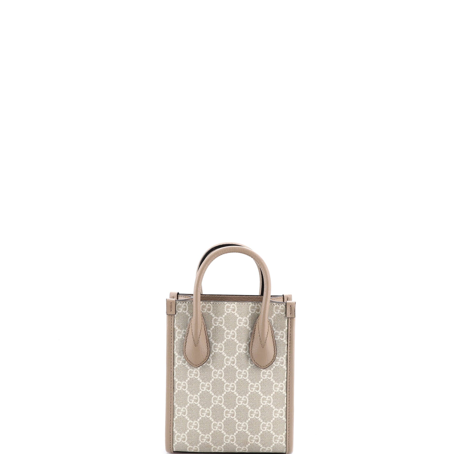 Interlocking G Patch Tote GG Coated Canvas Mini