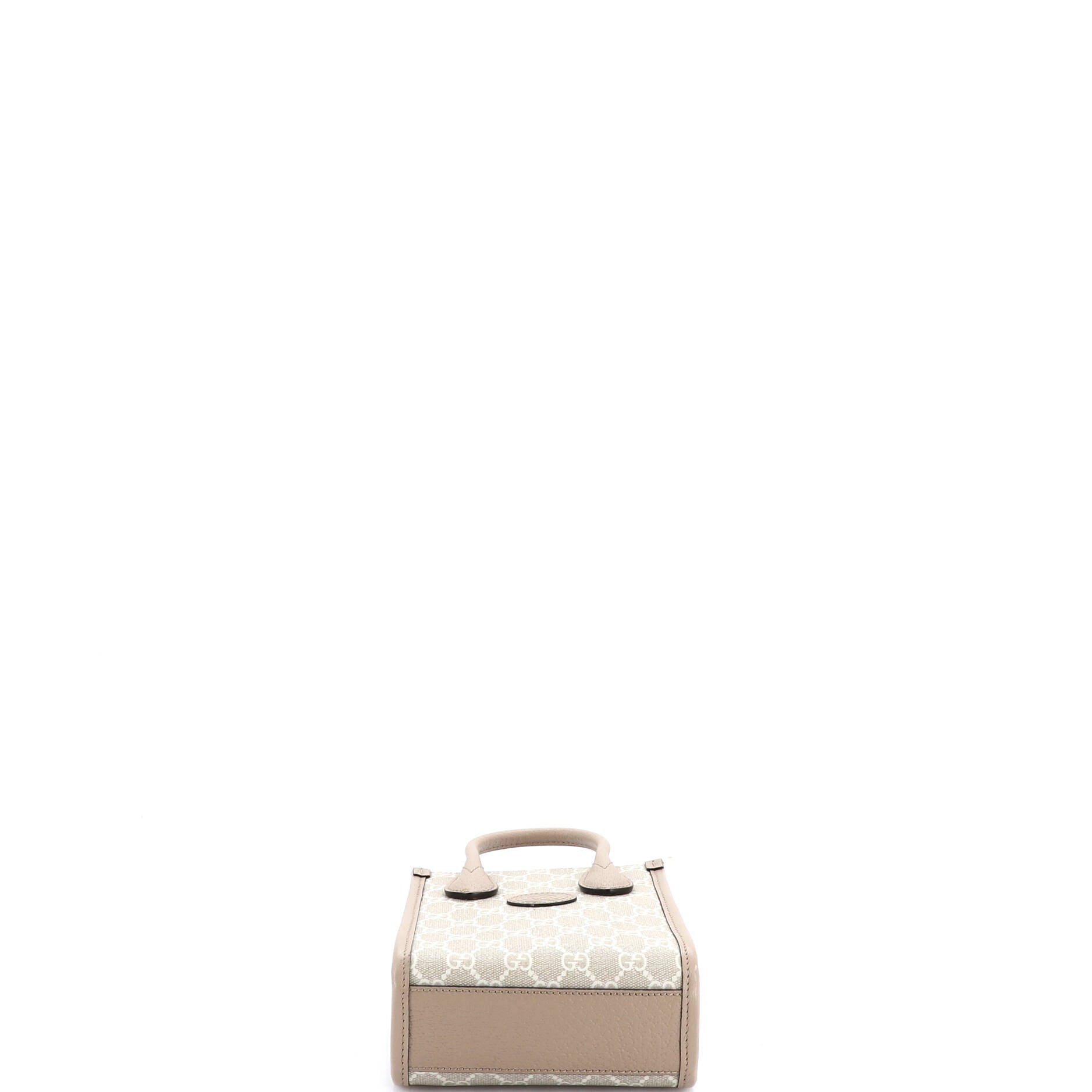 Interlocking G Patch Tote GG Coated Canvas Mini