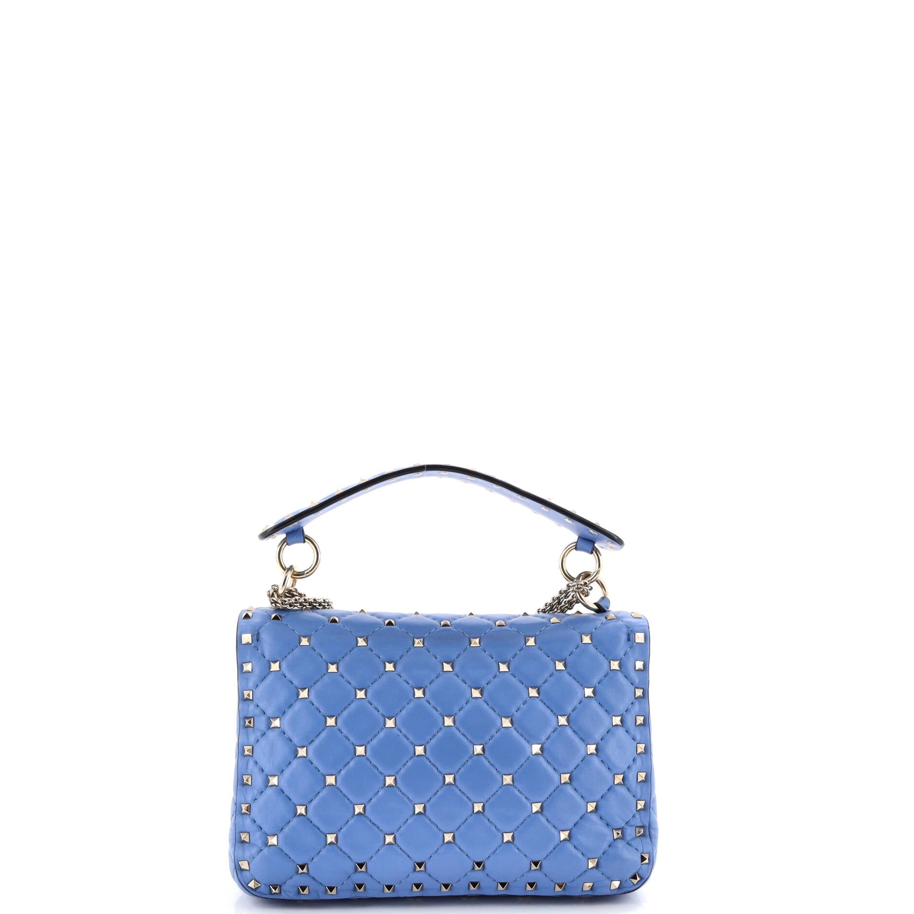 Rockstud Spike Flap Bag Quilted Leather Medium