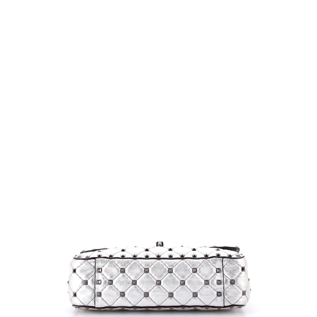 Rockstud Spike Flap Bag Quilted Leather Medium