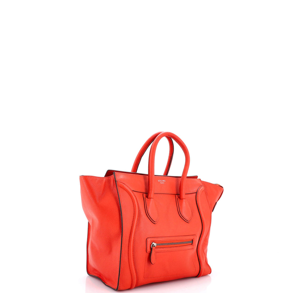 Luggage Bag Grainy Leather Mini