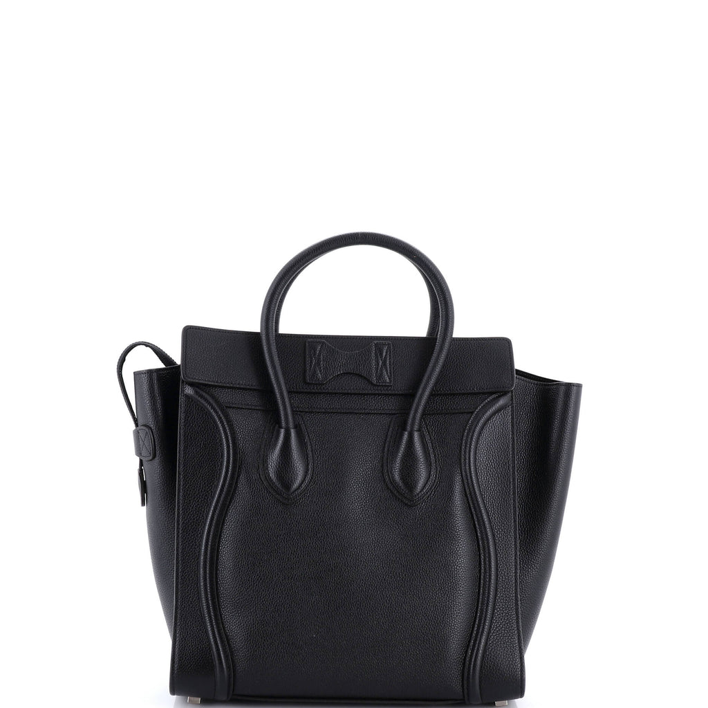 Luggage Bag Grainy Leather Mini