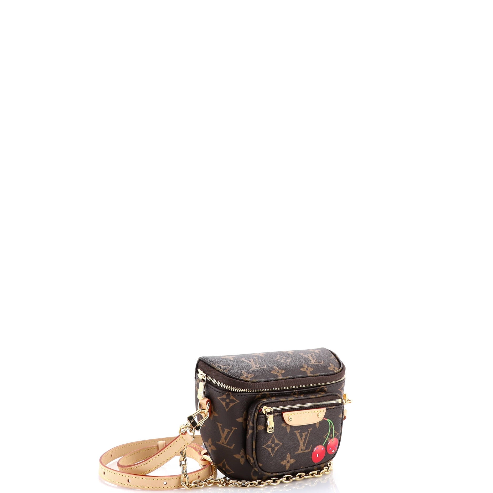 x Takashi Murakami Bum Bag Limited Edition Monogram Cerises Mini