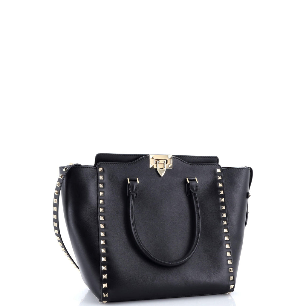 Rockstud Tote Rigid Leather Medium