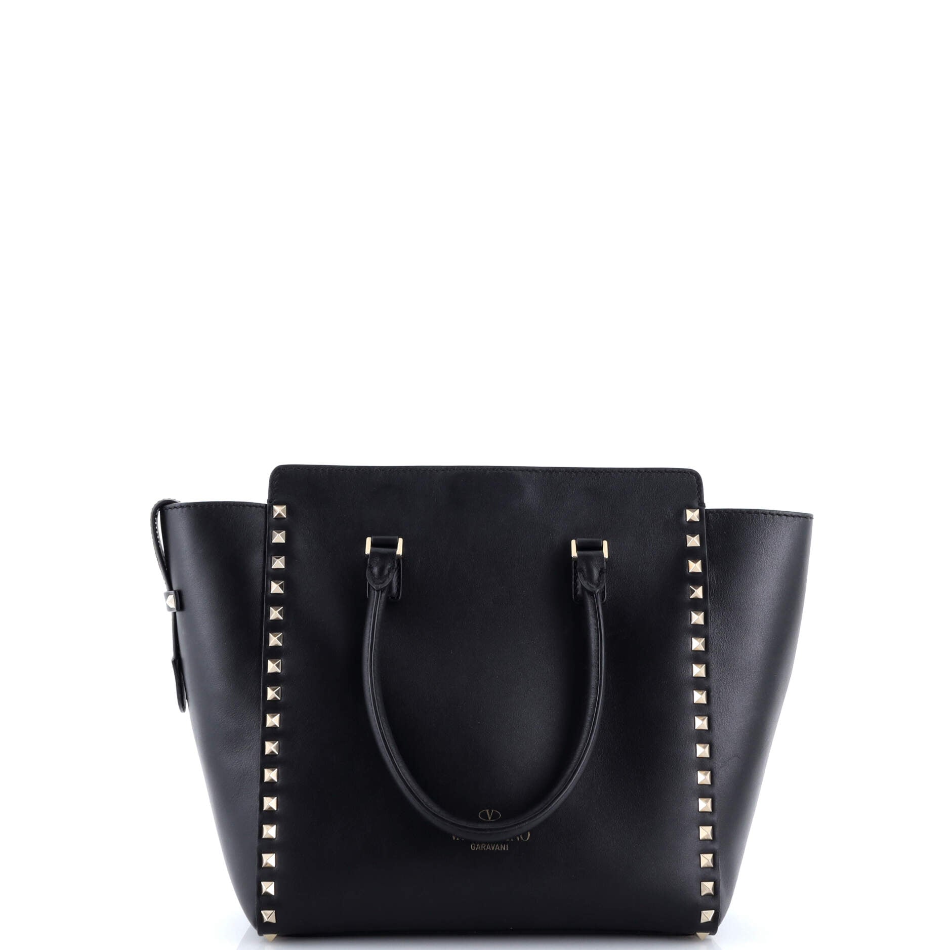 Rockstud Tote Rigid Leather Medium