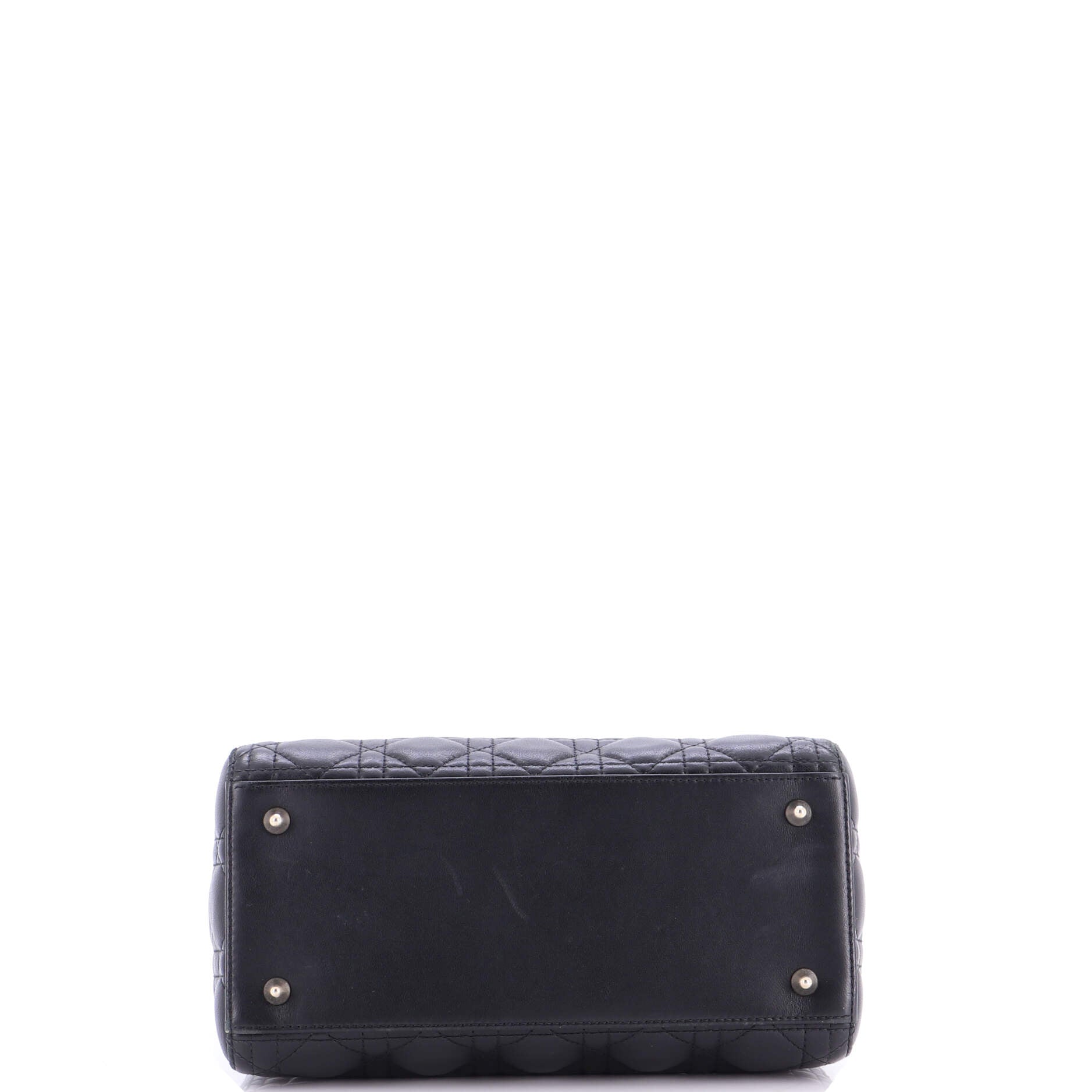 Lady Dior Bag Cannage Quilt Lambskin Medium