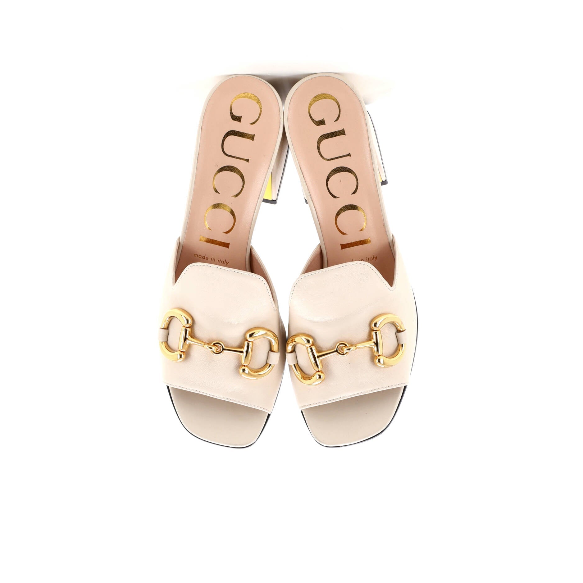 Women's Horsebit Block Heel Sandals Leather