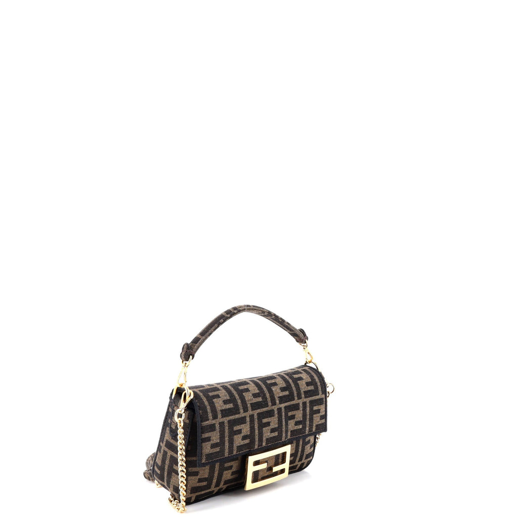 Baguette NM Bag Zucca Canvas Mini
