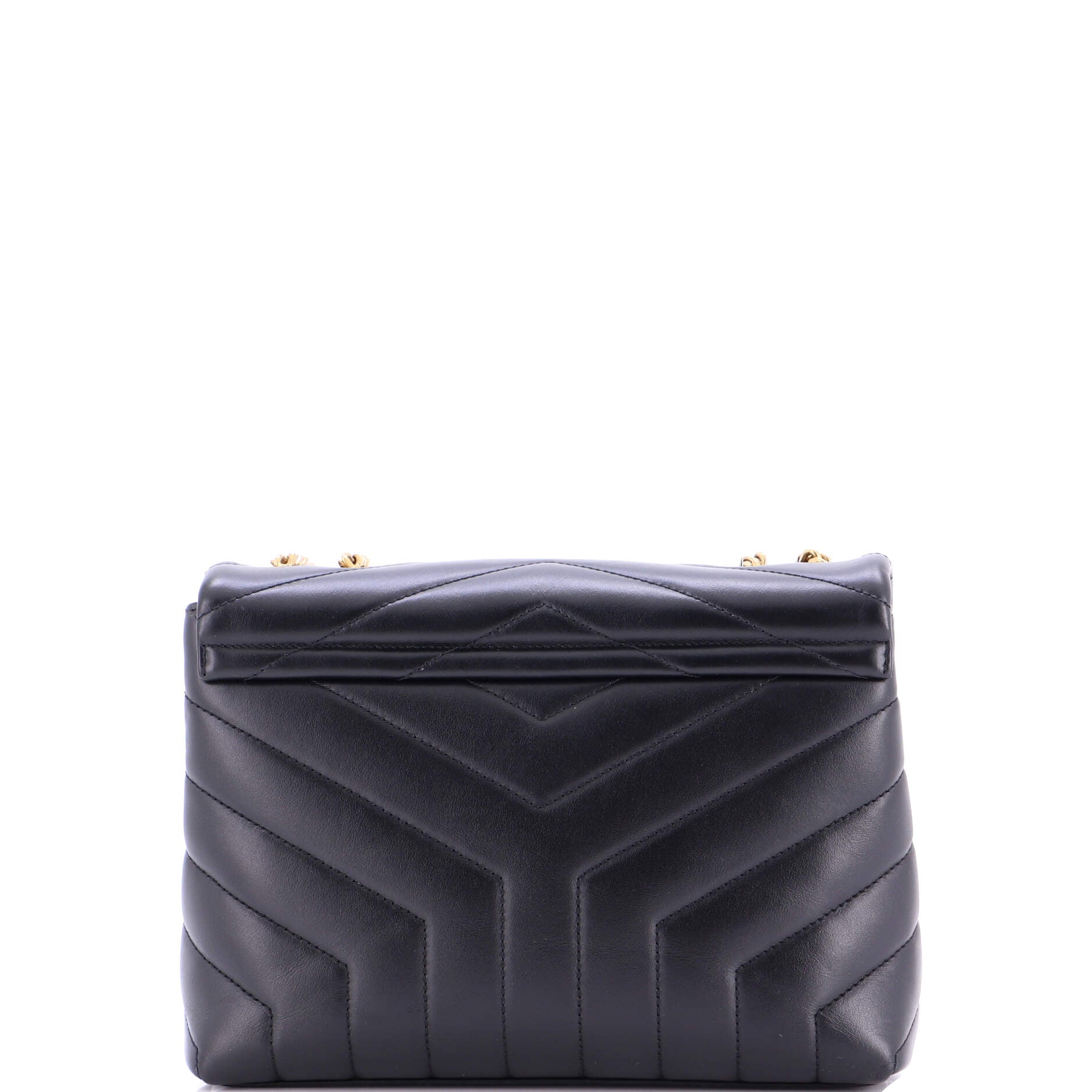 Loulou Shoulder Bag Matelasse Chevron Leather Small