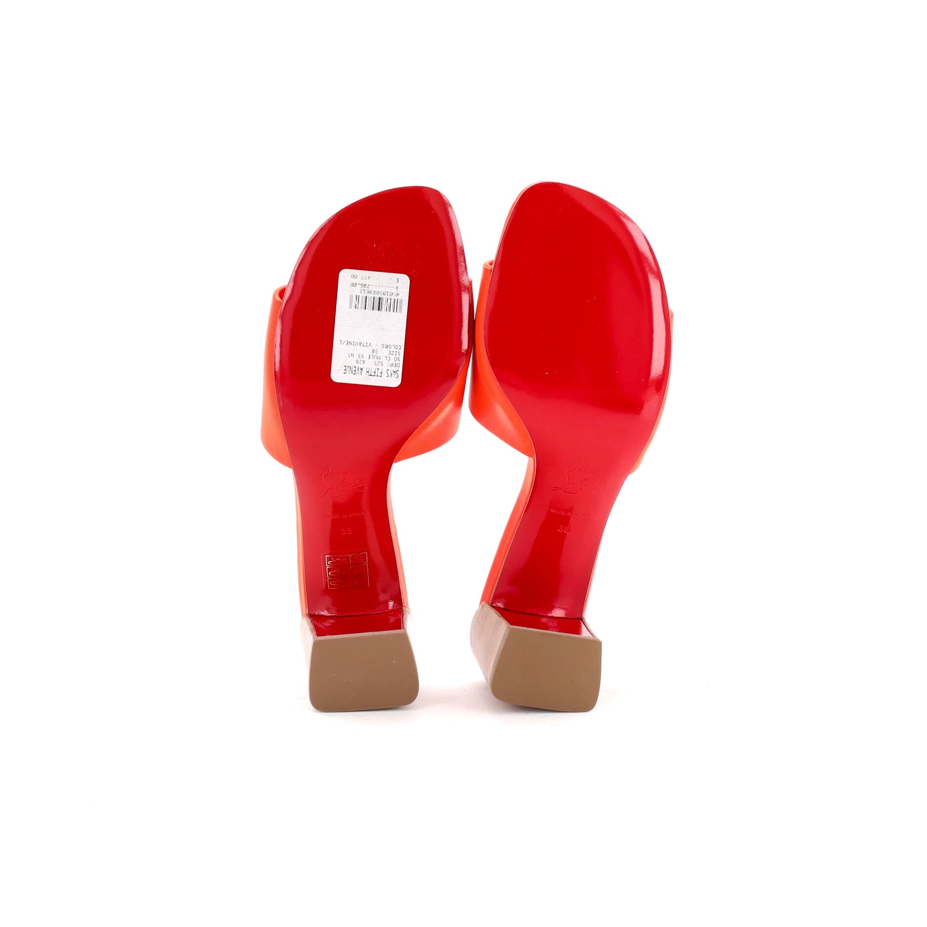 Women's So CL Heeled Mules Leather 55
