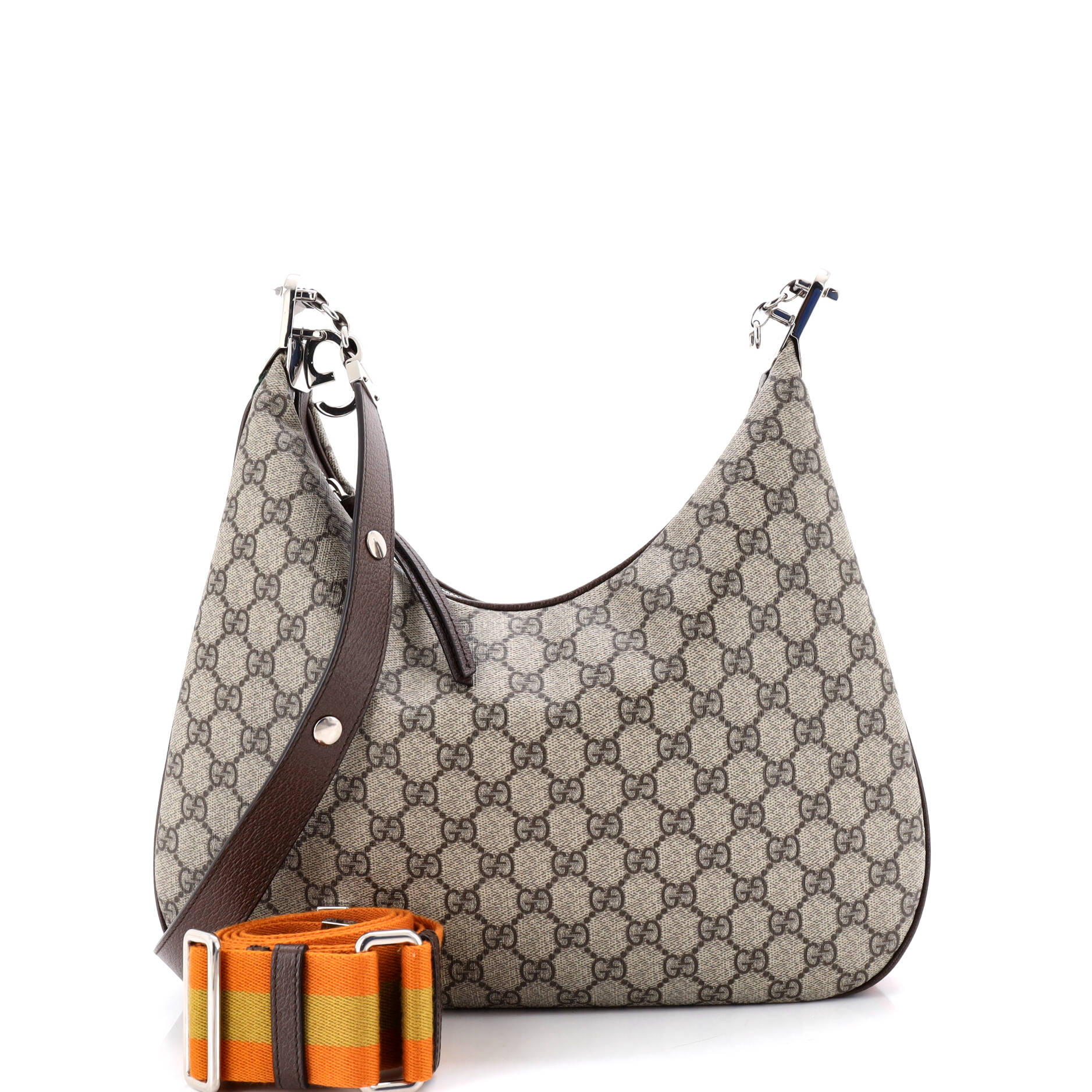Attache Shoulder Bag GG Coated Canvas Medium
