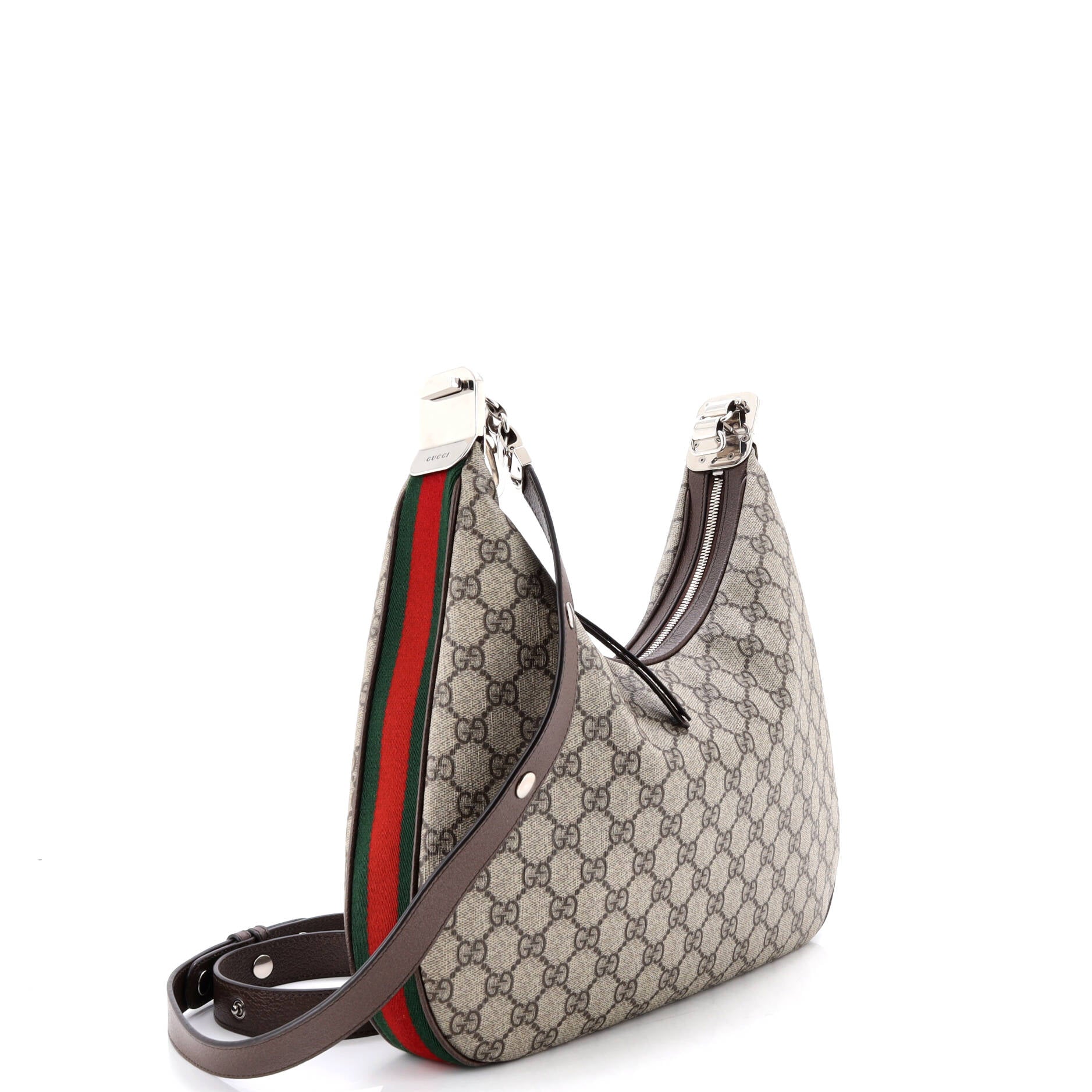 Attache Shoulder Bag GG Coated Canvas Medium