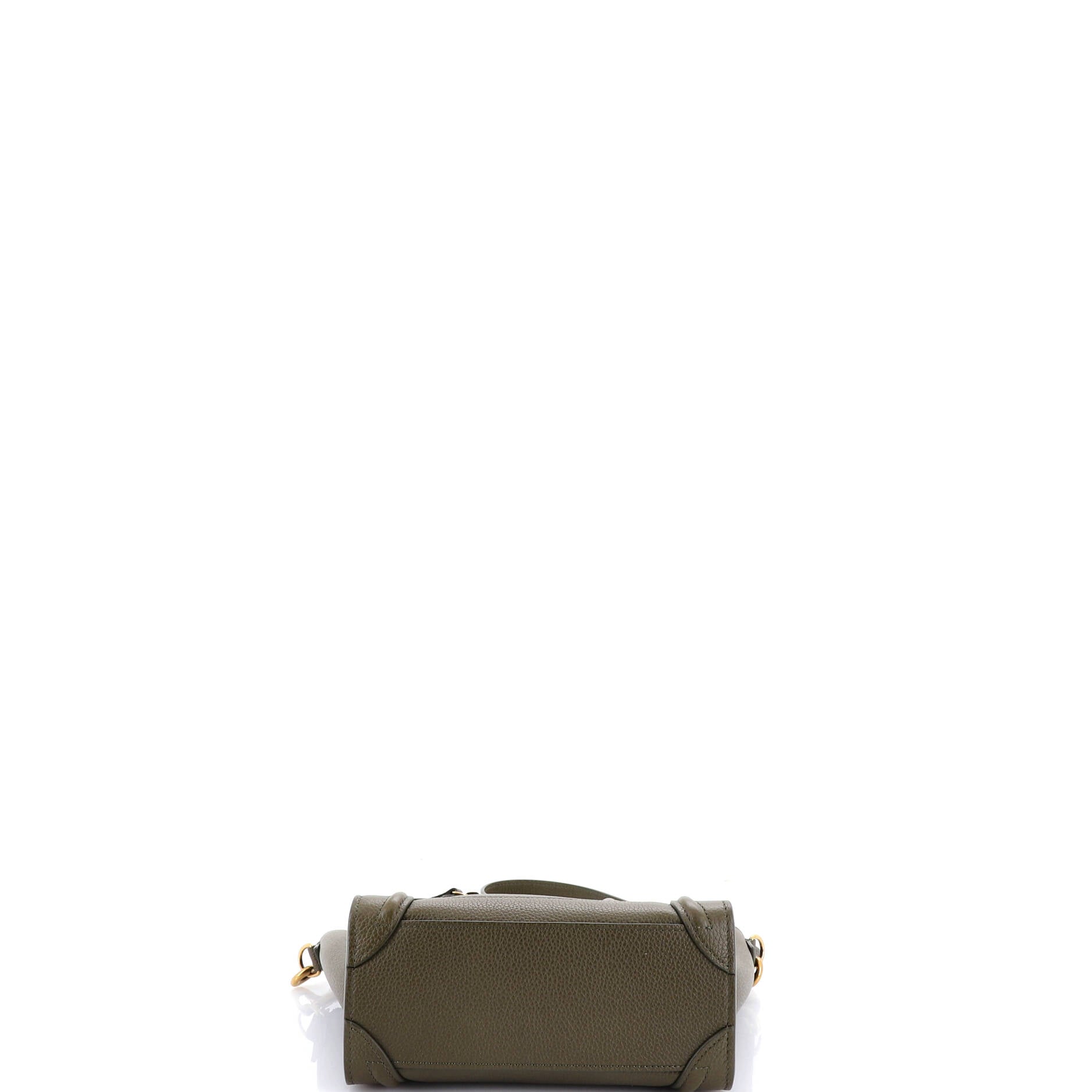 Luggage Bag Grainy Leather Nano