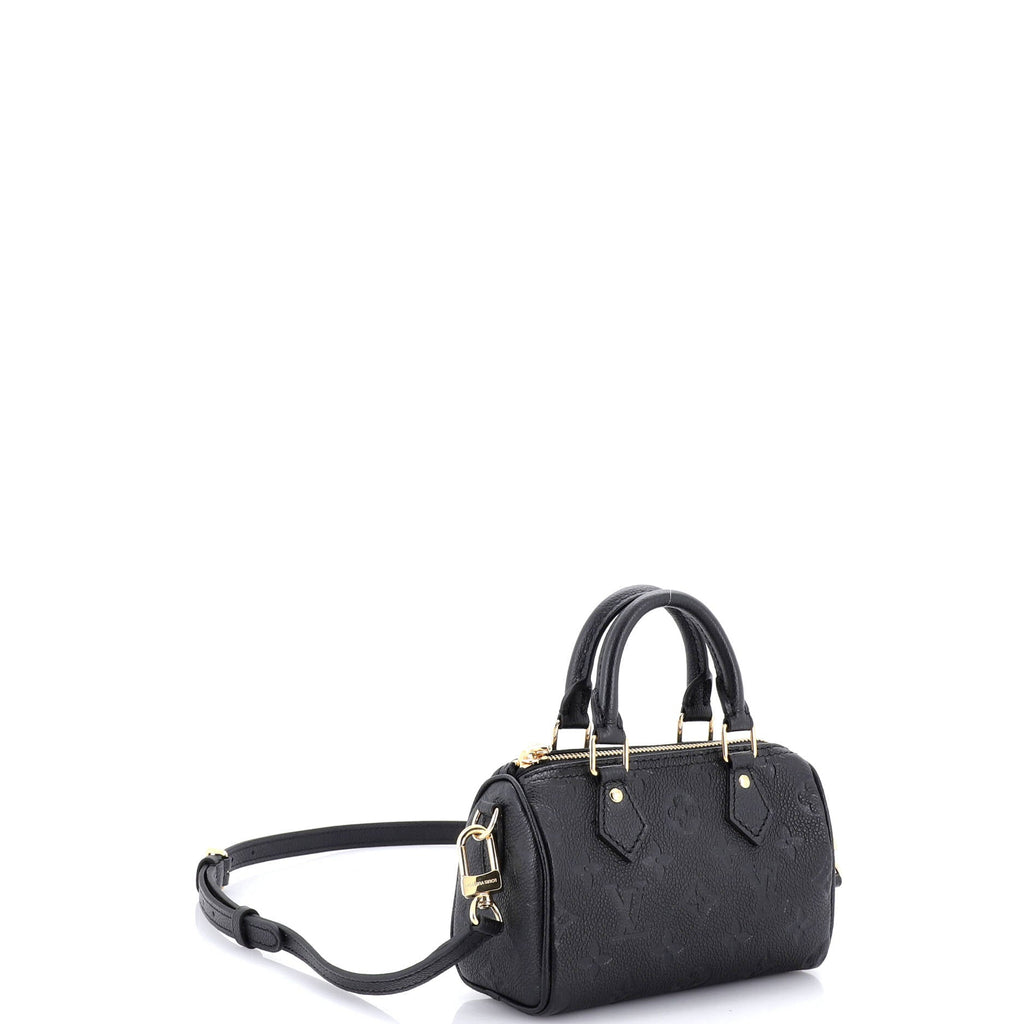 Speedy Bandouliere NM Bag Monogram Empreinte Leather Nano