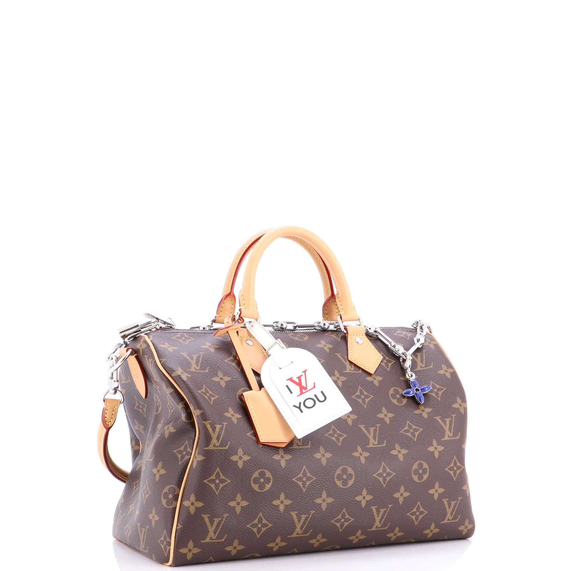 Speedy Soft Bandouliere Bag Limited Edition 57th Street NYC Monogram Canvas 30