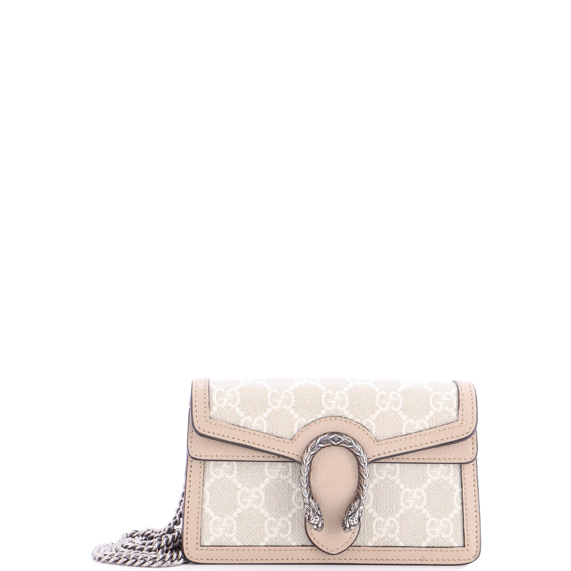 Dionysus Bag GG Coated Canvas with Leather Super Mini