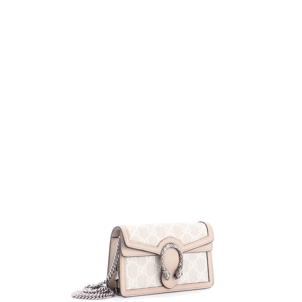 Dionysus Bag GG Coated Canvas with Leather Super Mini