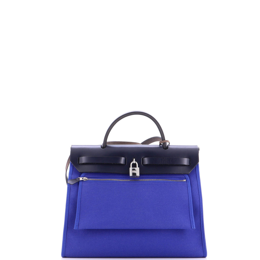 Herbag Zip Leather and Toile 31