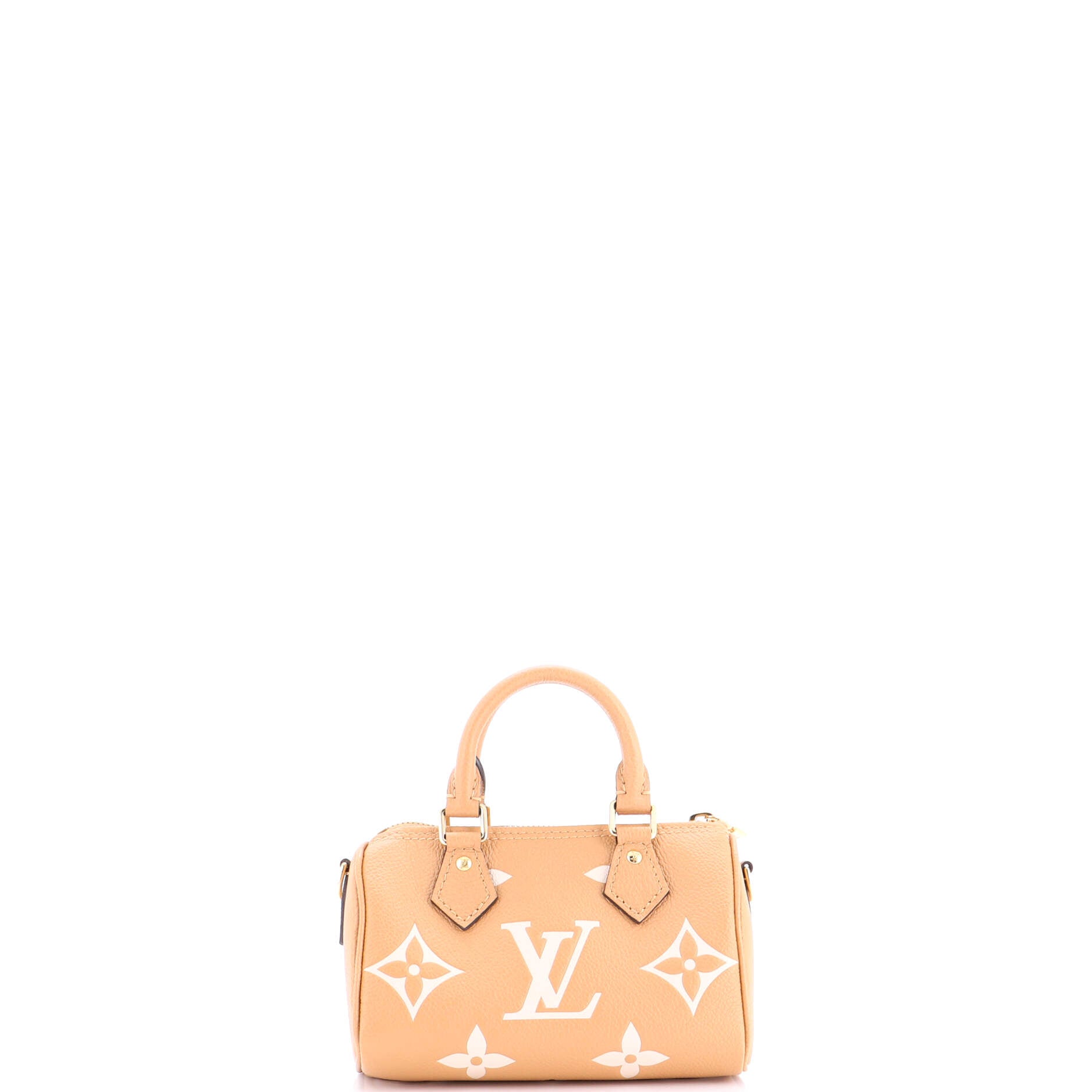 Speedy Bandouliere NM Bag Bicolor Monogram Empreinte Giant Nano