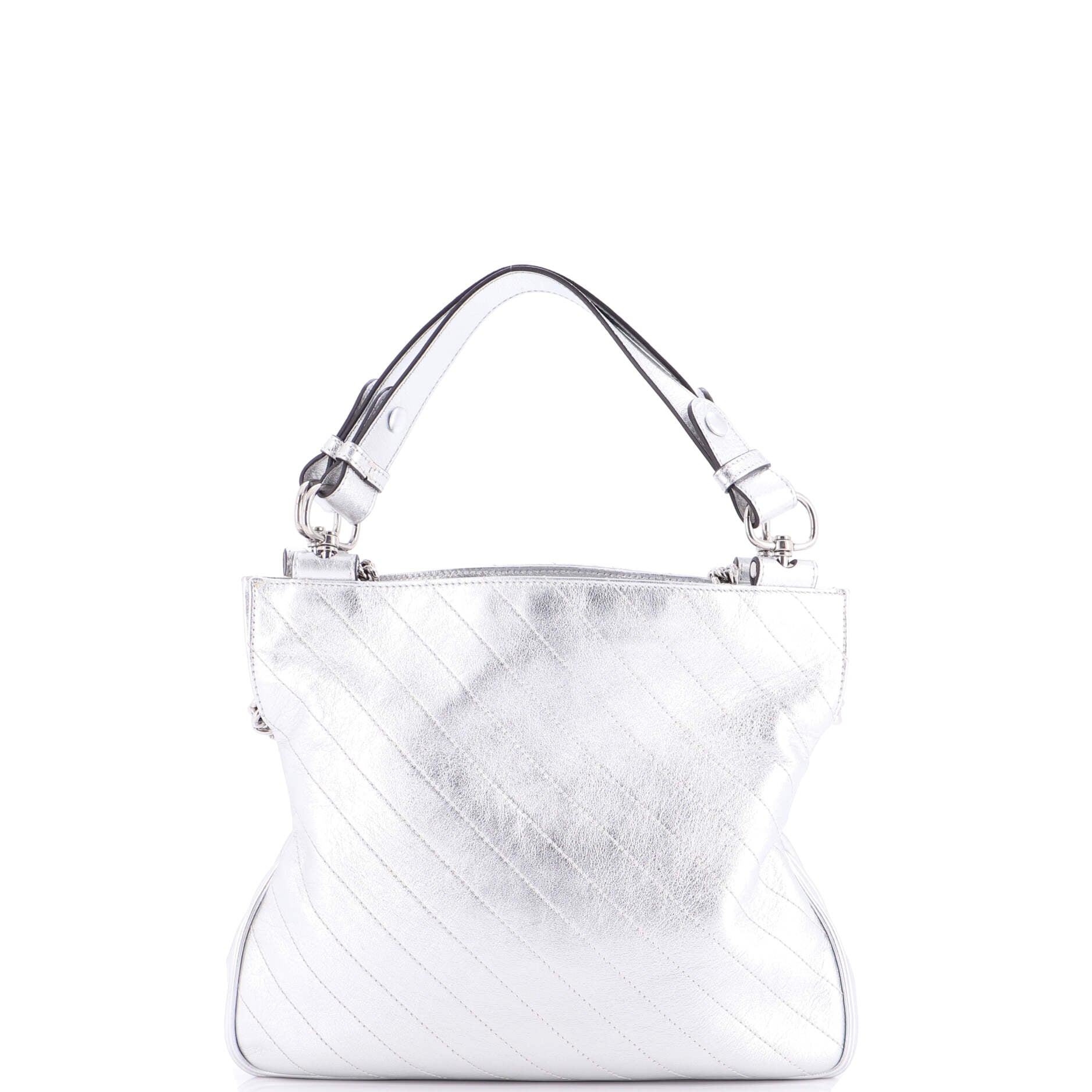 Blondie NM Tote Diagonal Quilted Leather Small