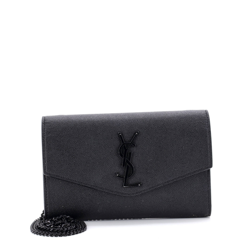 Uptown Chain Wallet Leather