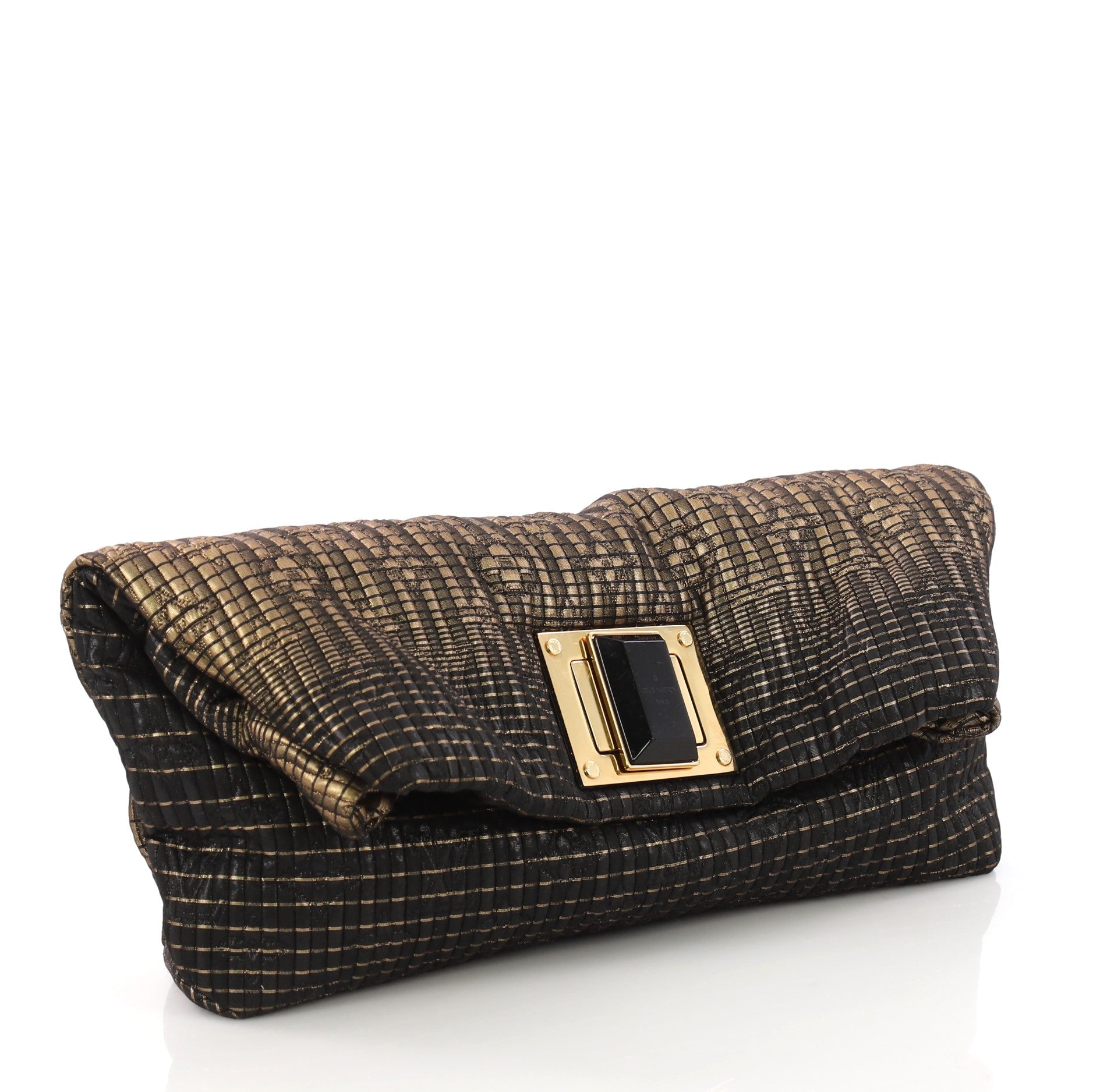 Altair Clutch Monogram Jacquard Textile