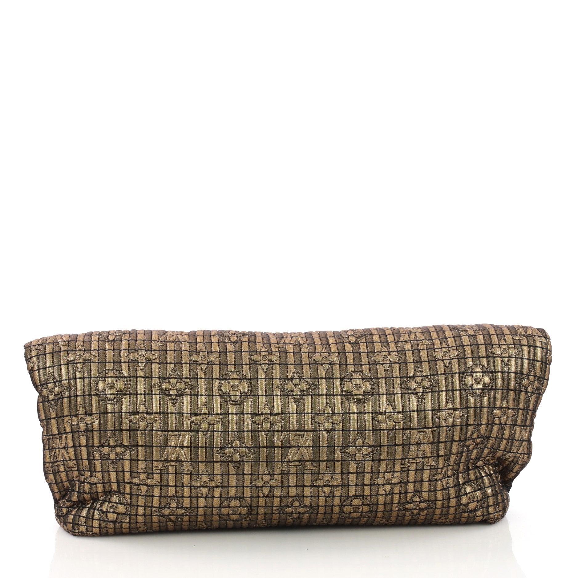 Altair Clutch Monogram Jacquard Textile