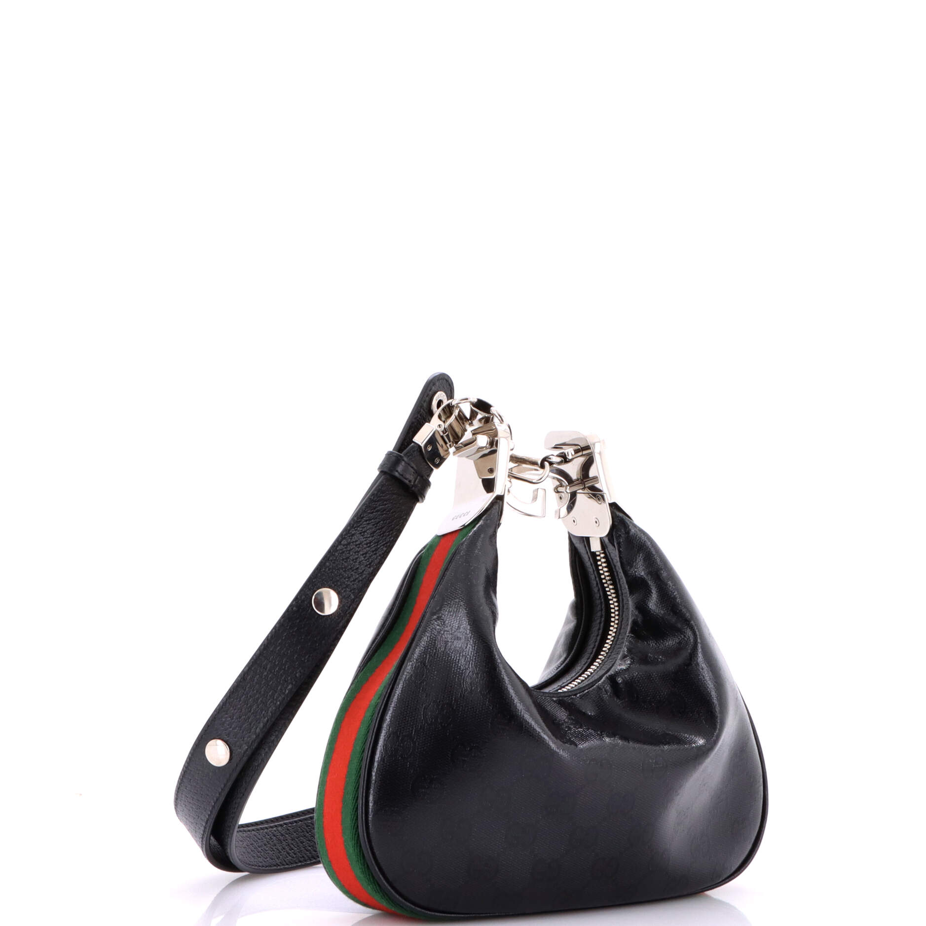 Attache Shoulder Bag Leather Small