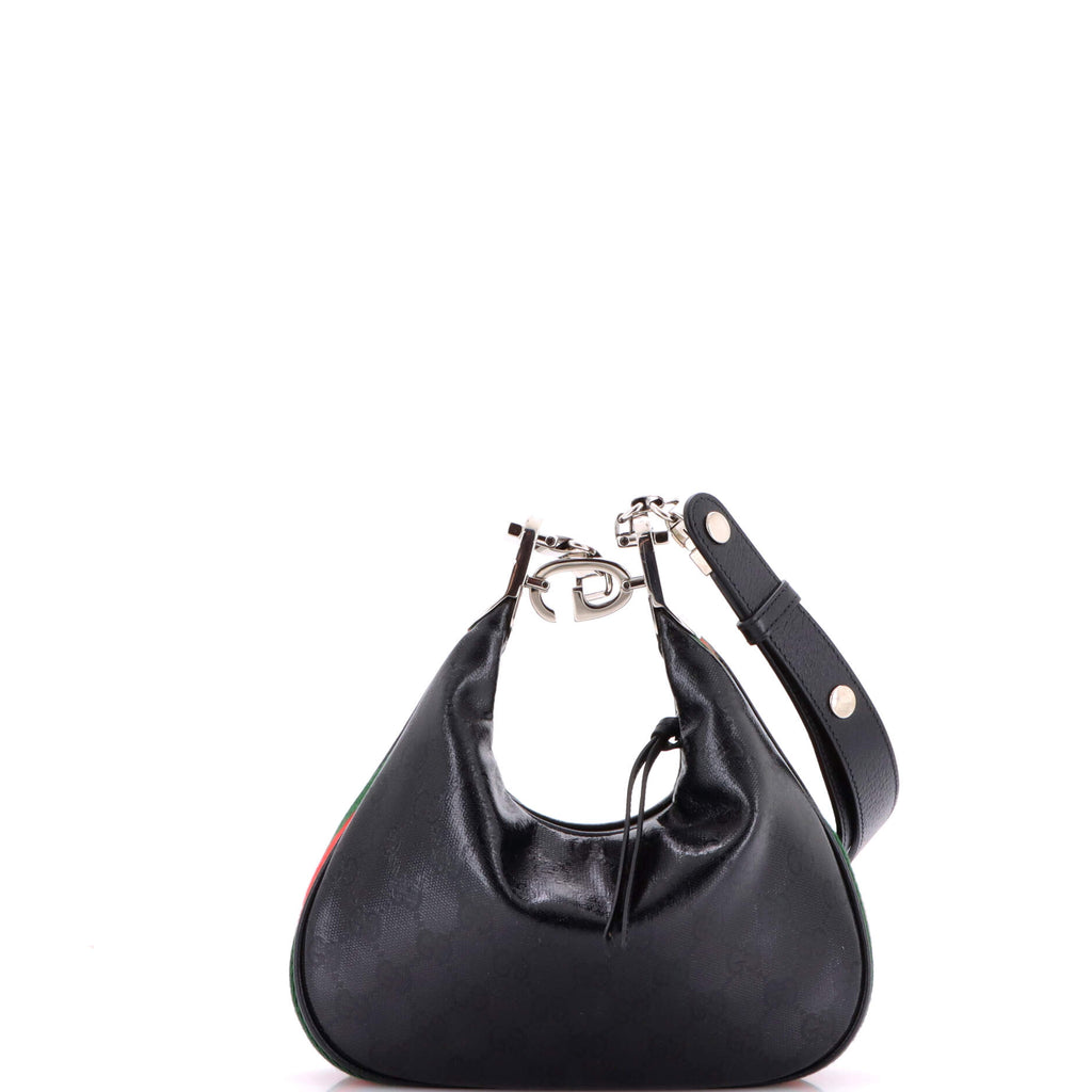 Attache Shoulder Bag Leather Small