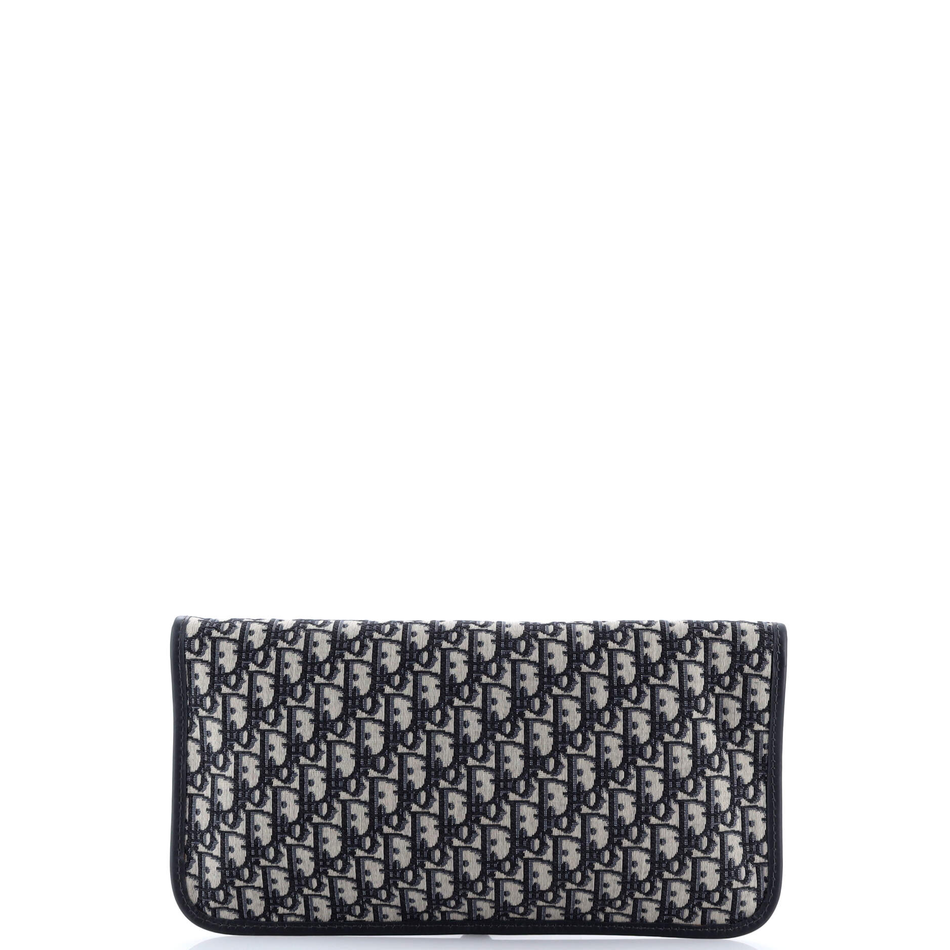 Fold Over Clutch Oblique Canvas