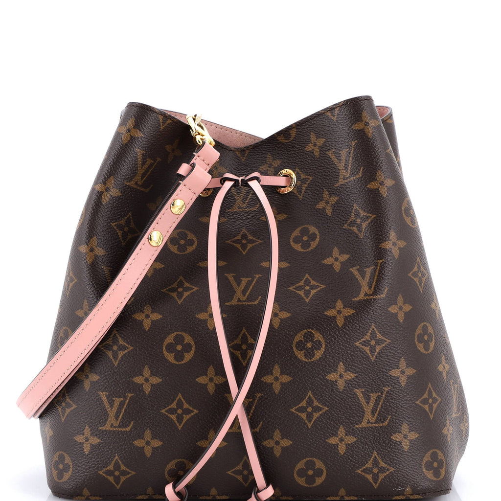 NeoNoe Handbag Monogram Canvas with Leather MM