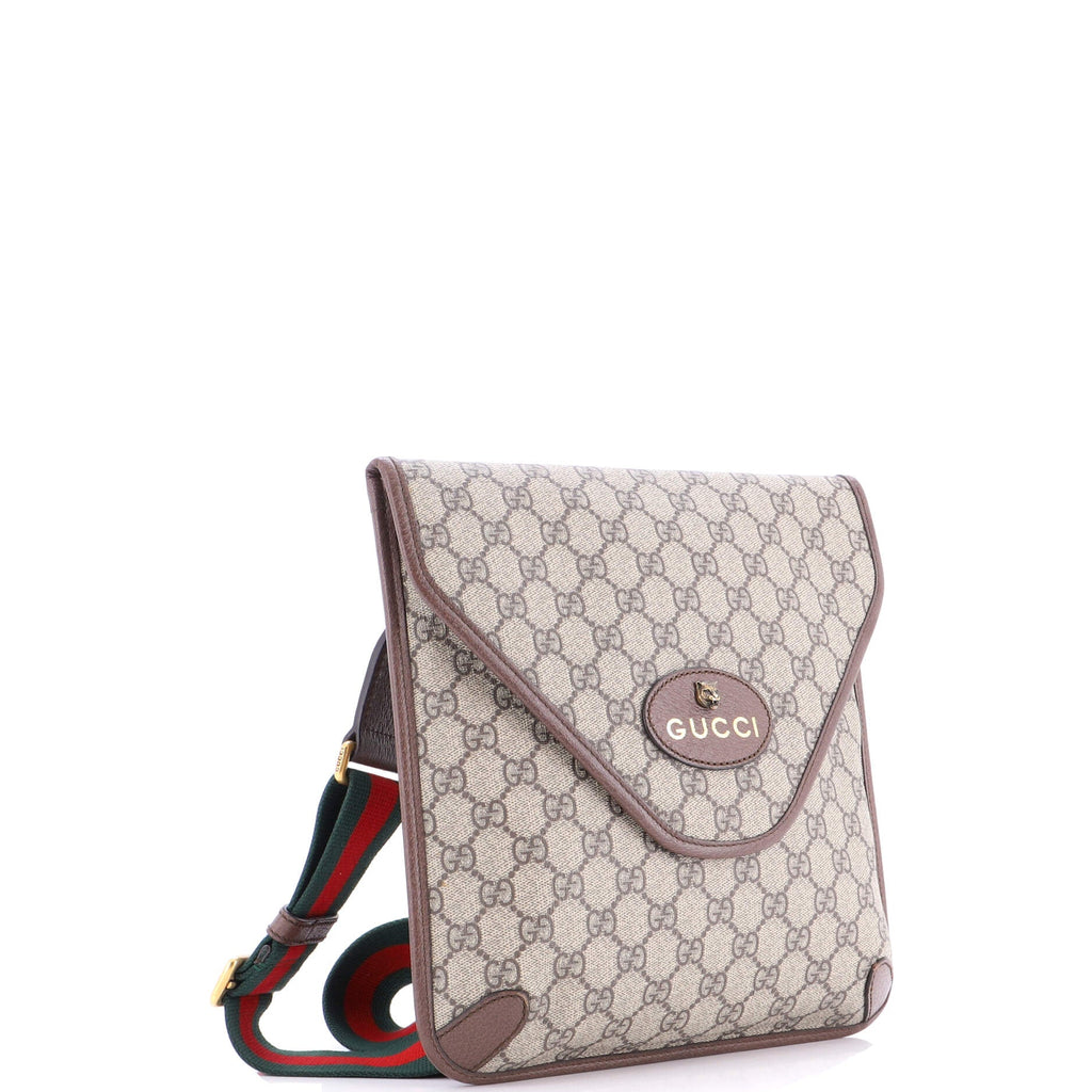 Neo Vintage Envelope Messenger GG Coated Canvas Medium