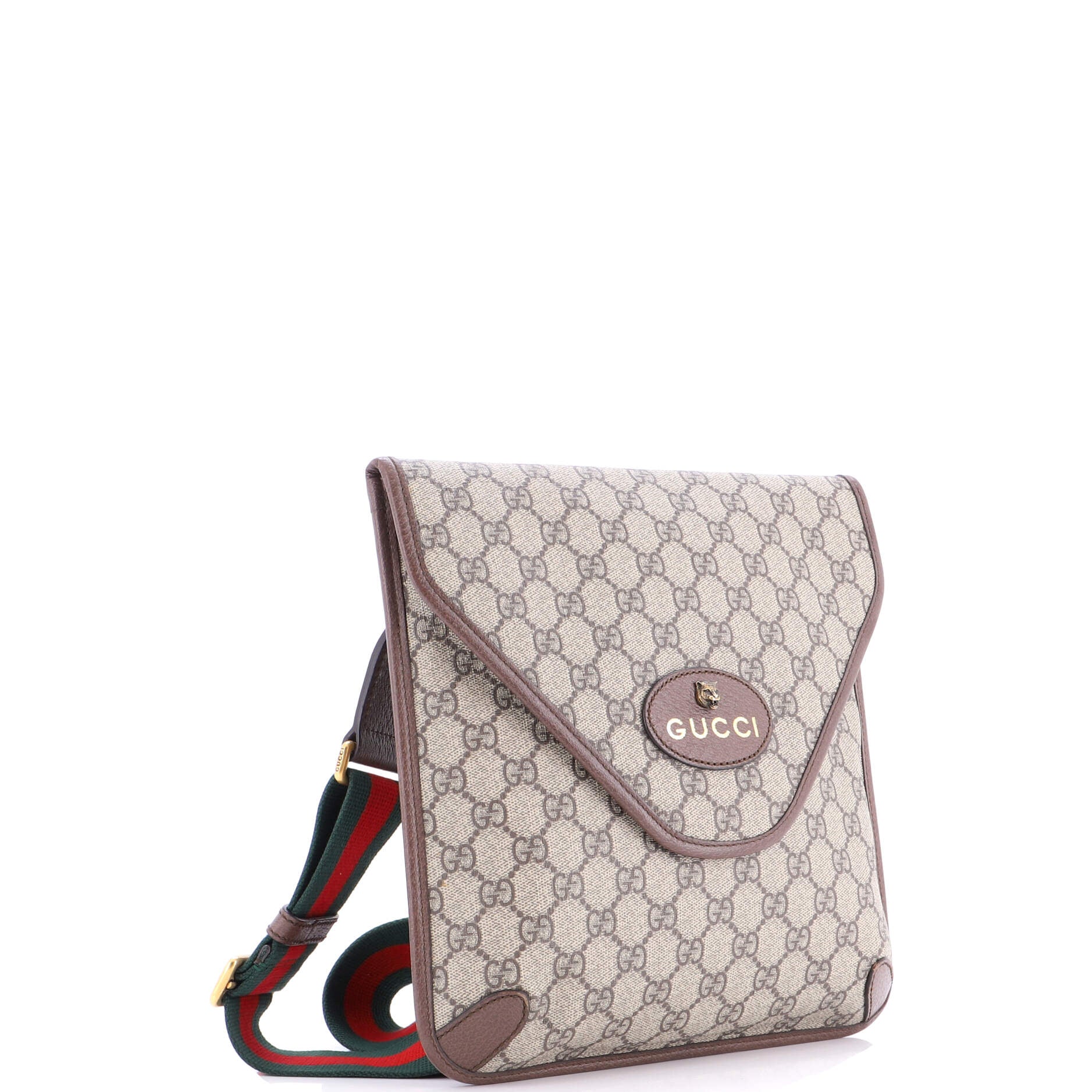 Neo Vintage Envelope Messenger GG Coated Canvas Medium