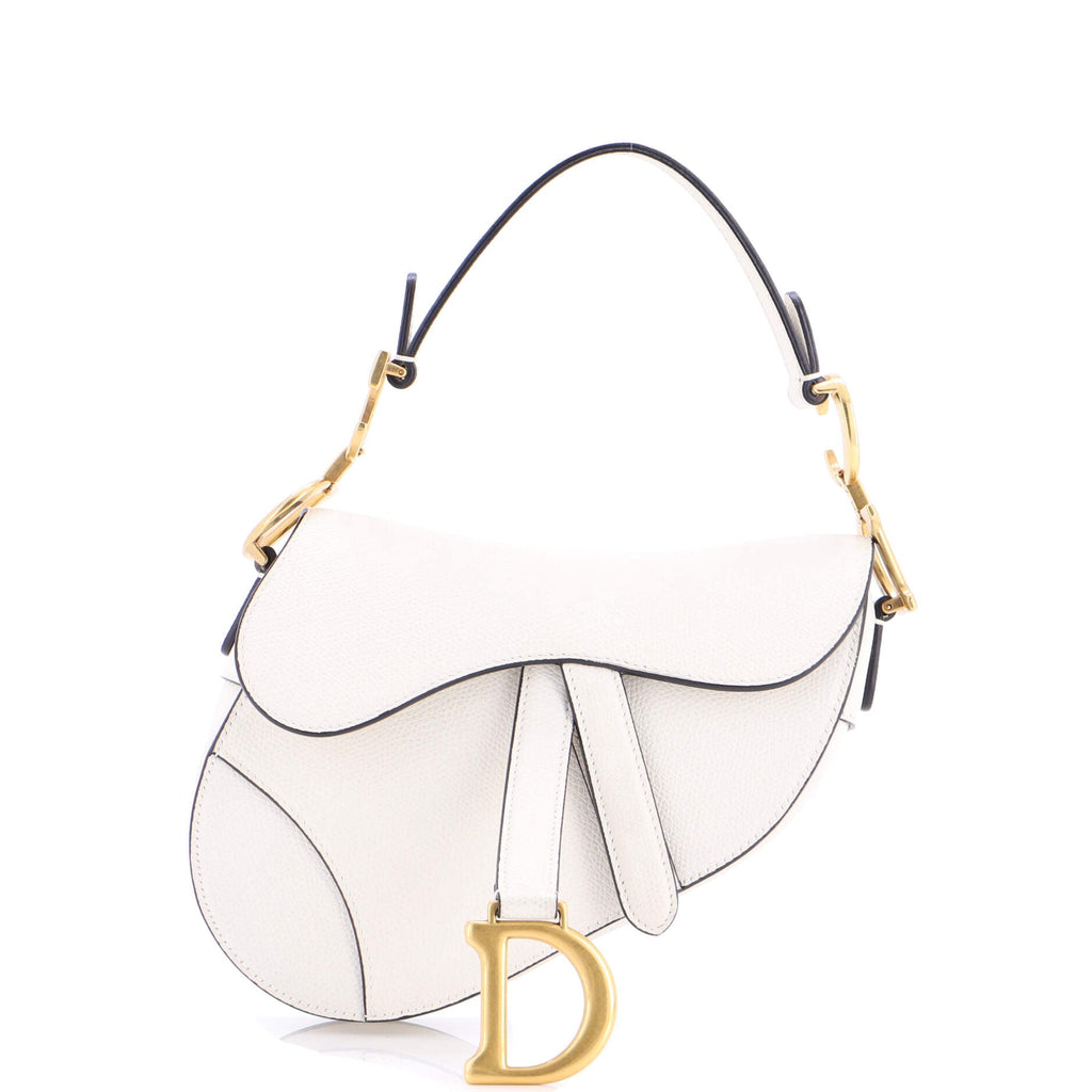 Saddle Handbag Leather Mini