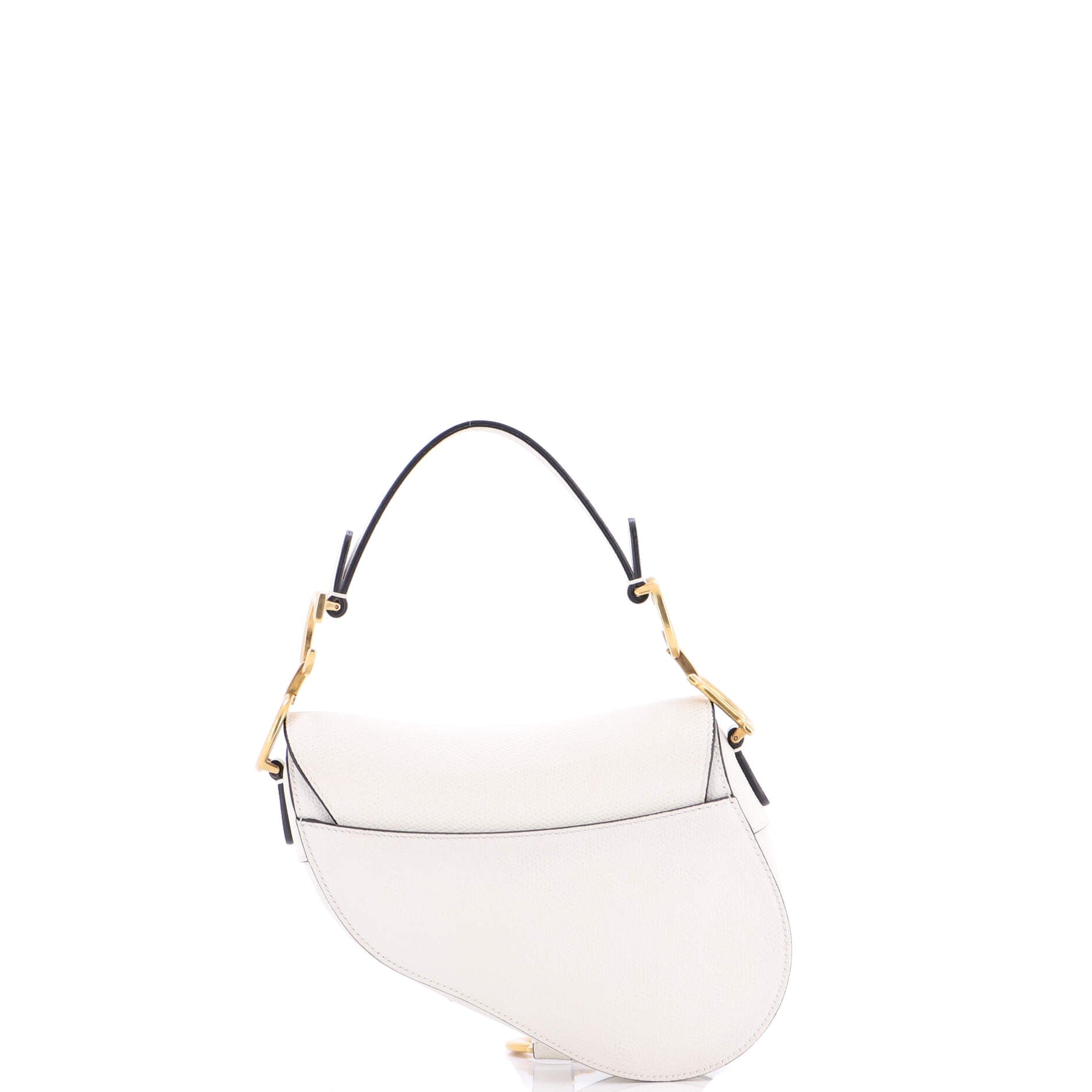Saddle Handbag Leather Mini