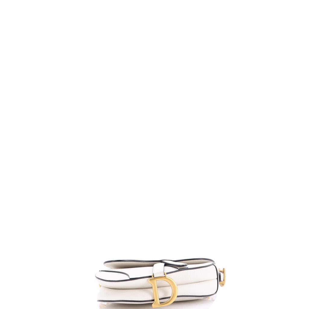 Saddle Handbag Leather Mini